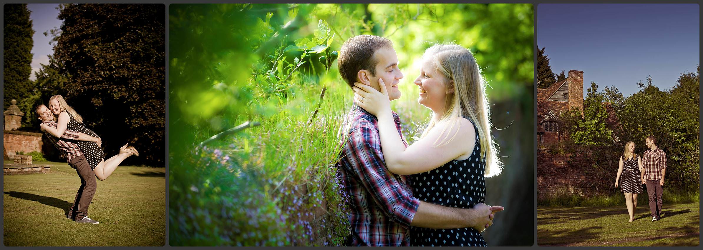 Engagement photo shoot at Gorcott Hall 8