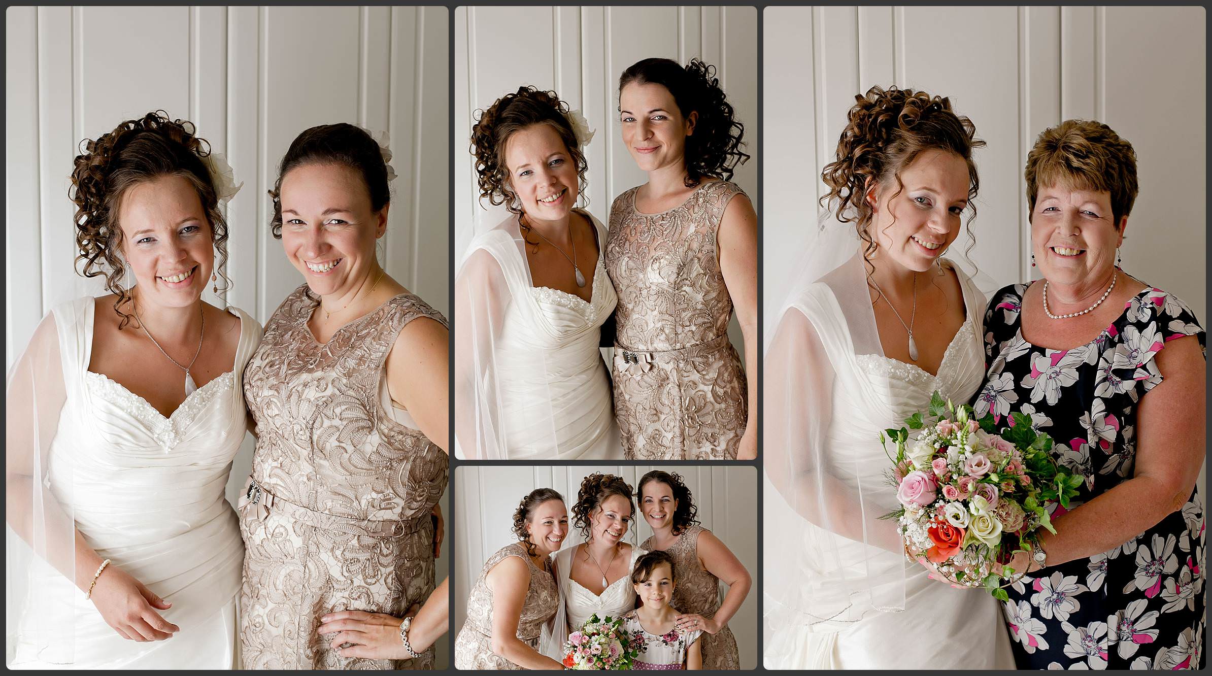 Bridal preparation photos