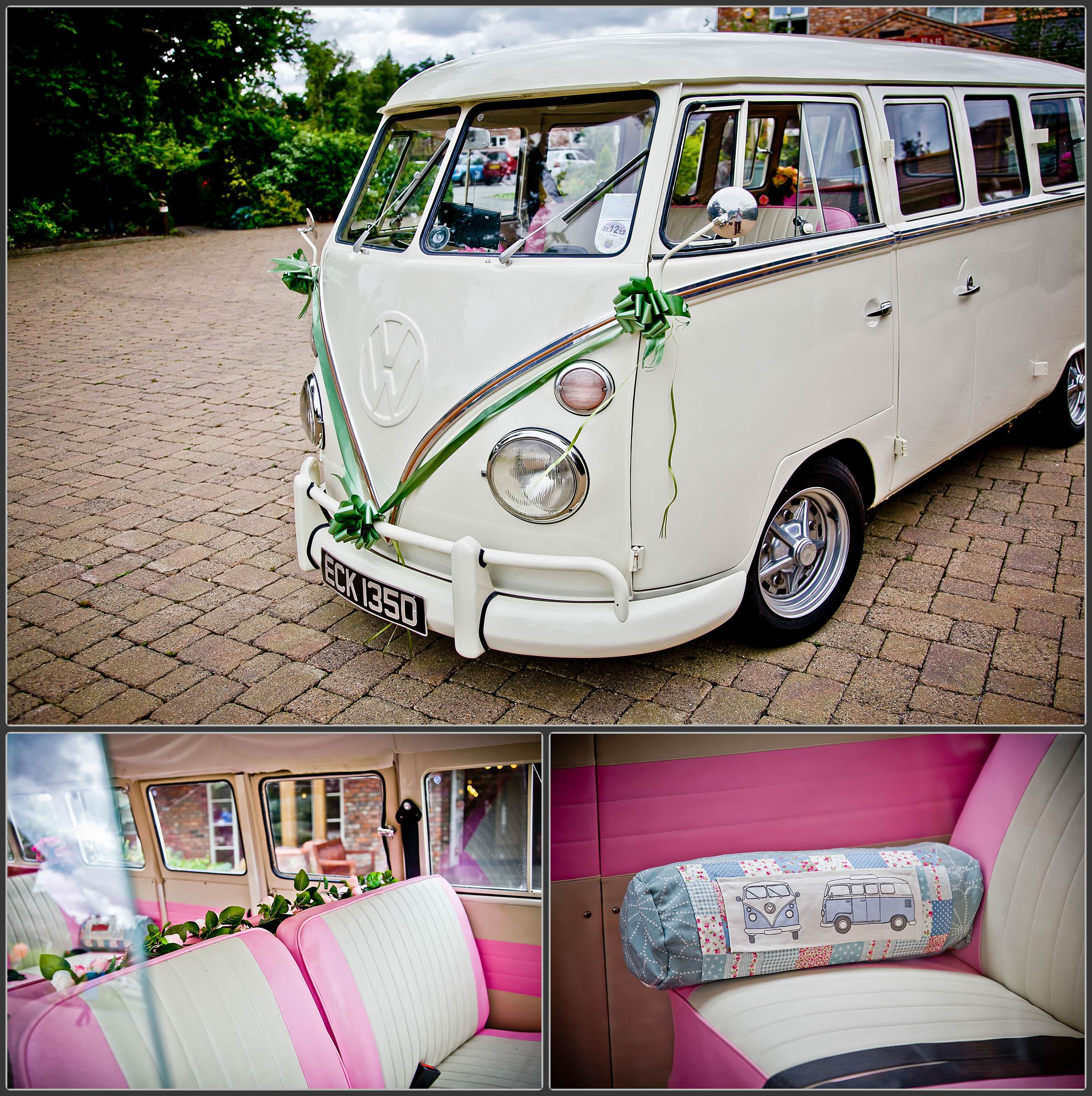 Wedding VW camper van