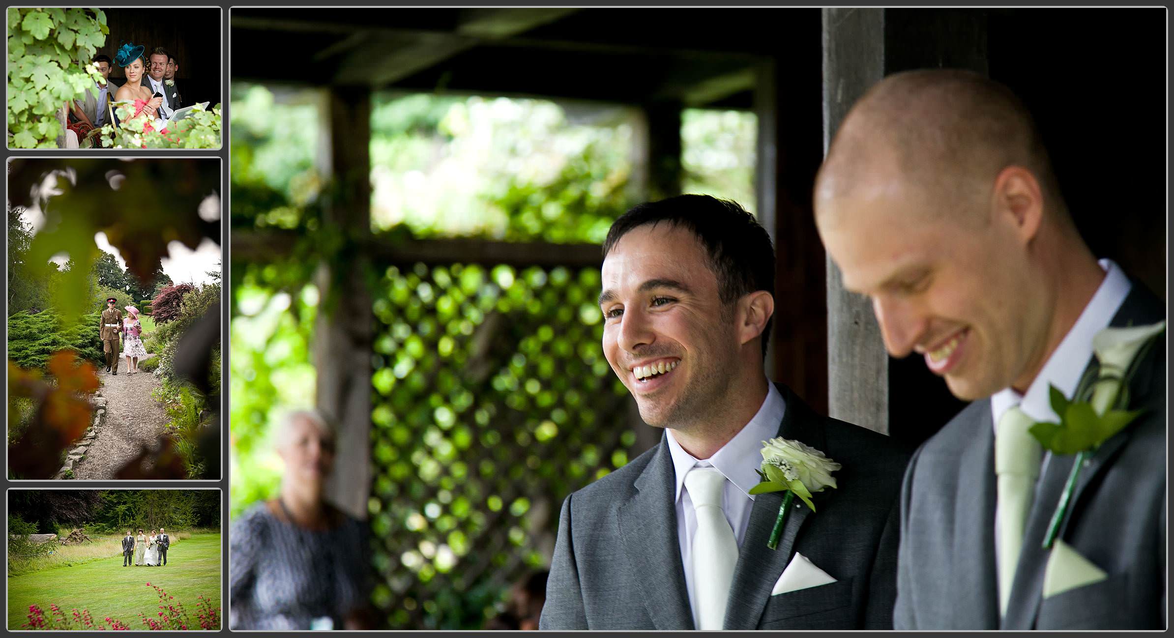 Wedding ceremonies at Chirk castle