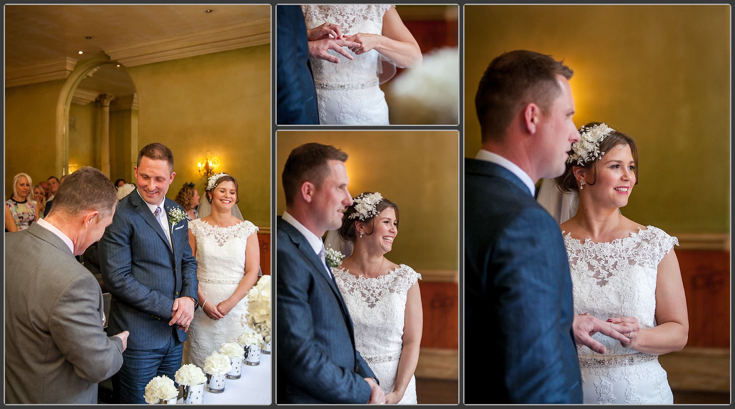 The ceremony at the hotel du vin in Birmingham