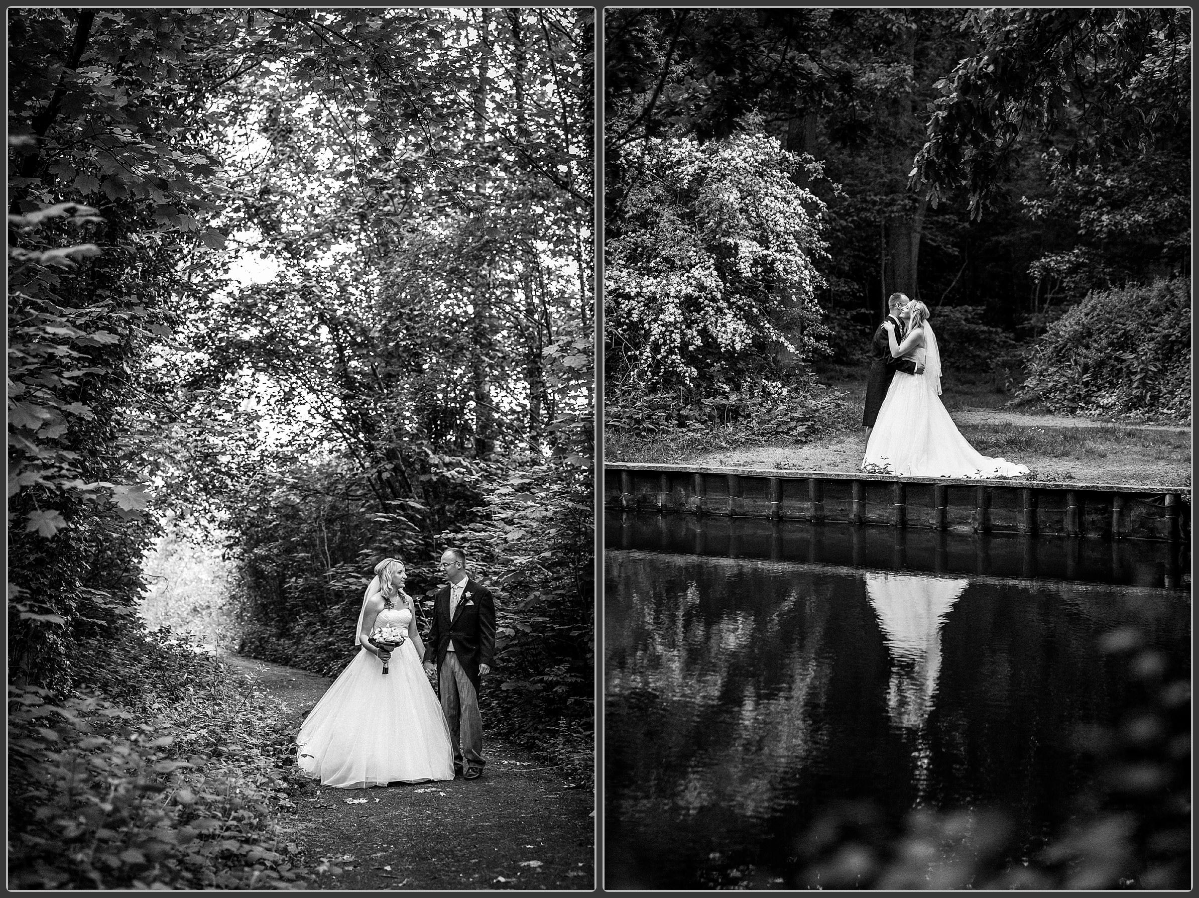 Black and White wedding photos