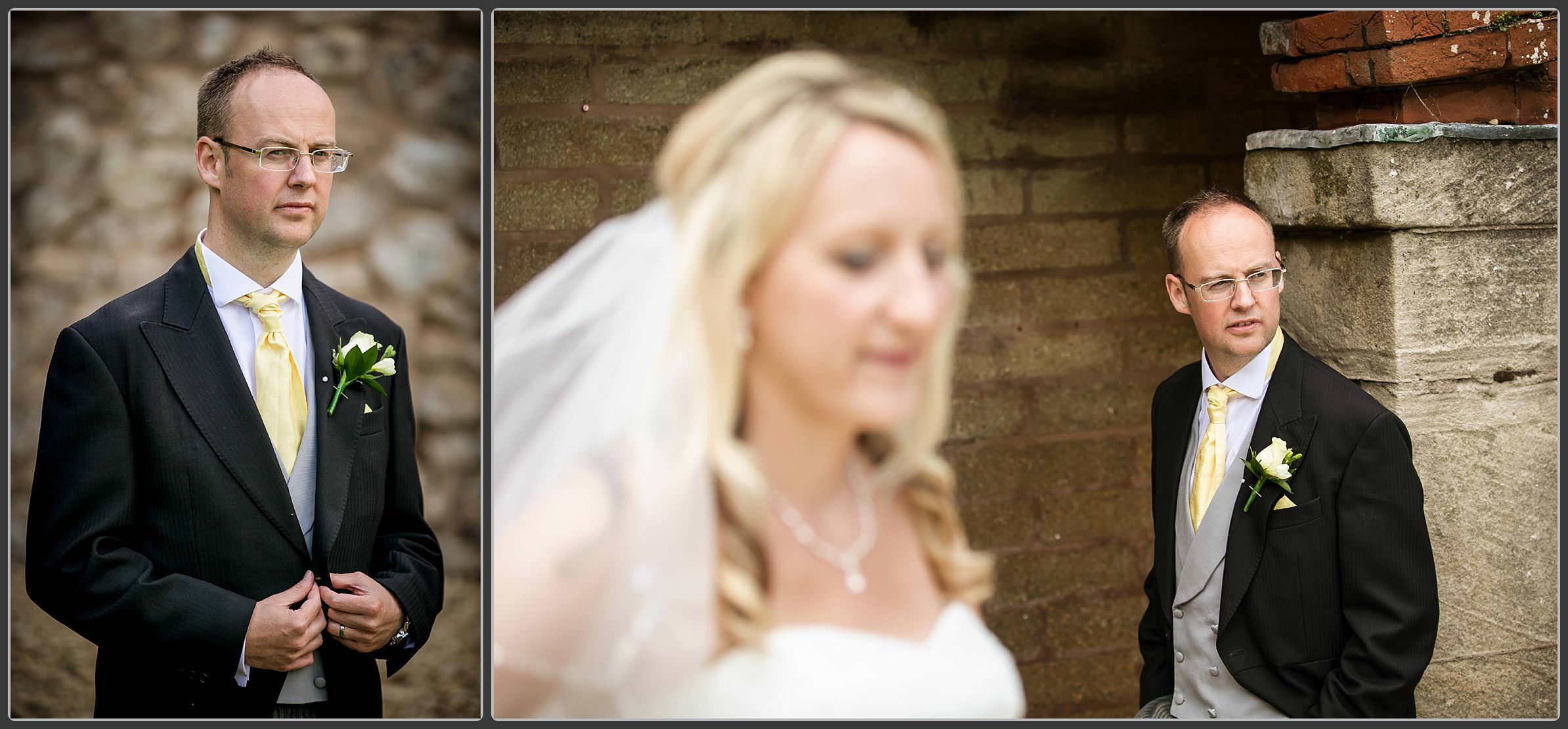 Colour pictures of the bride and groom at Southcrest Manor Hotel