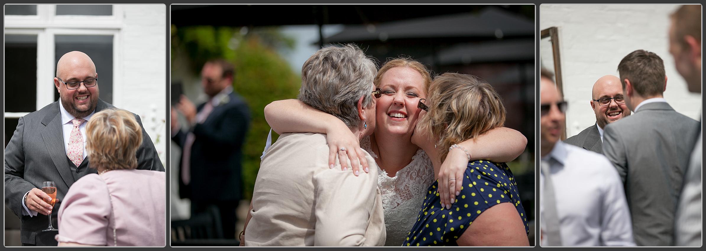 Wedding ceremony at Milton HIll House