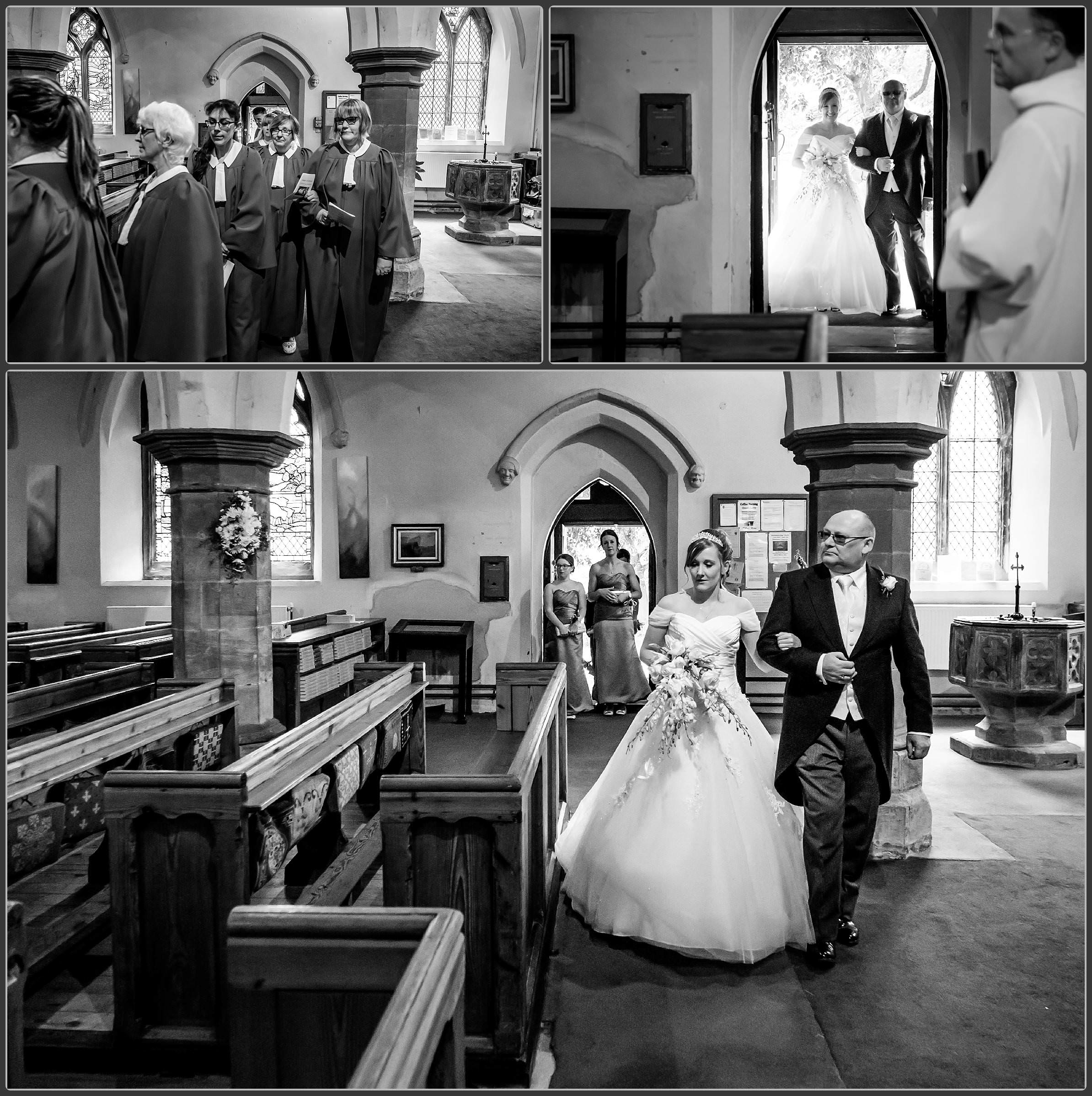 Brides entrance at Stoke St Michaels Church