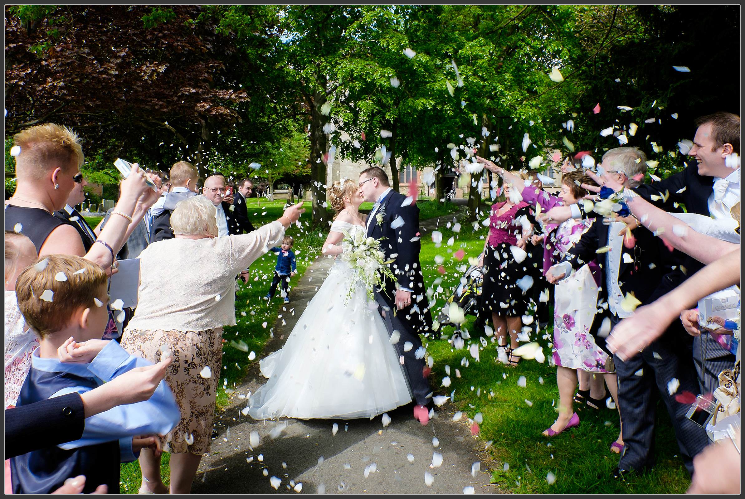 Stoke St Michael's Church wedding