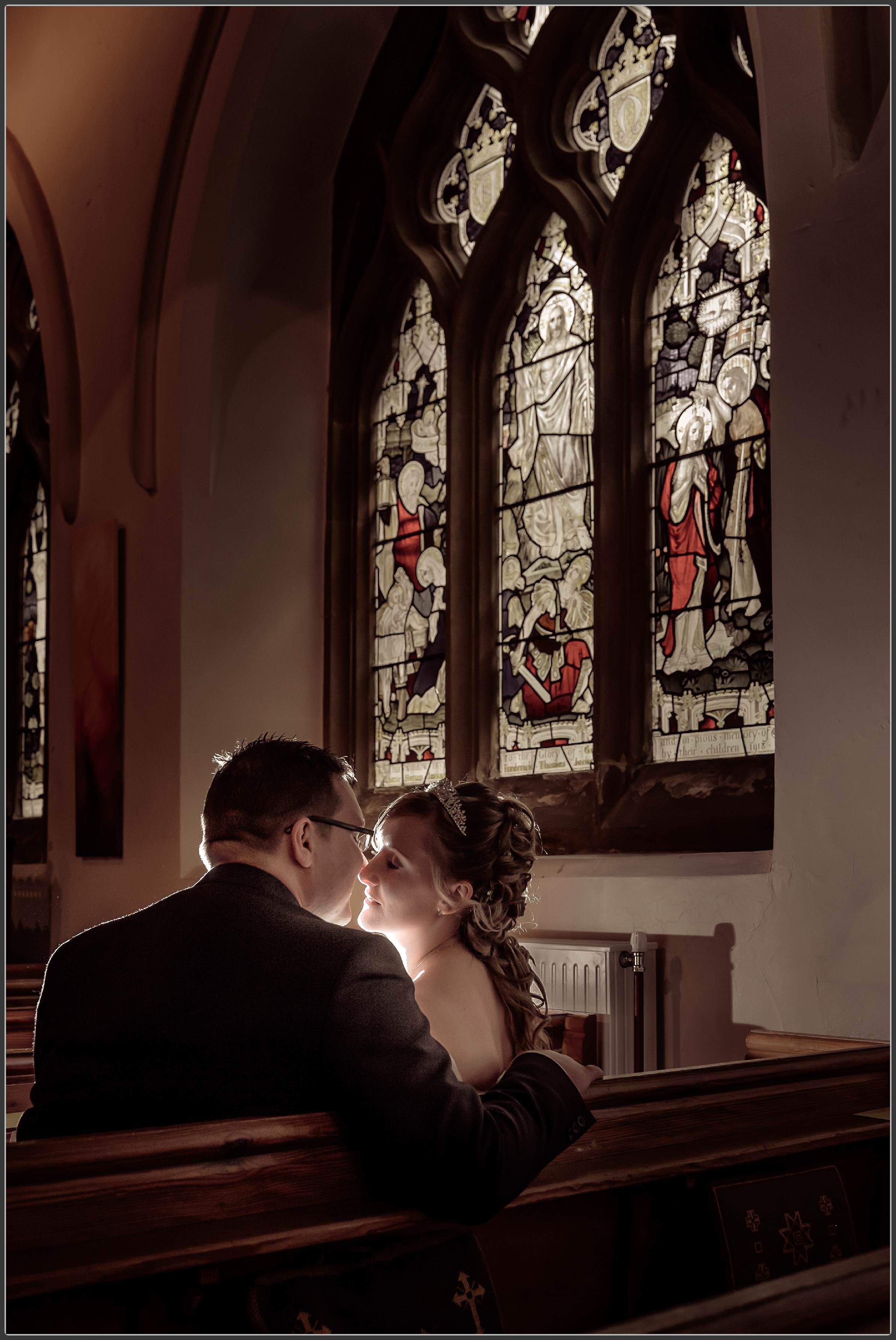 Stoke St Michael's Church wedding