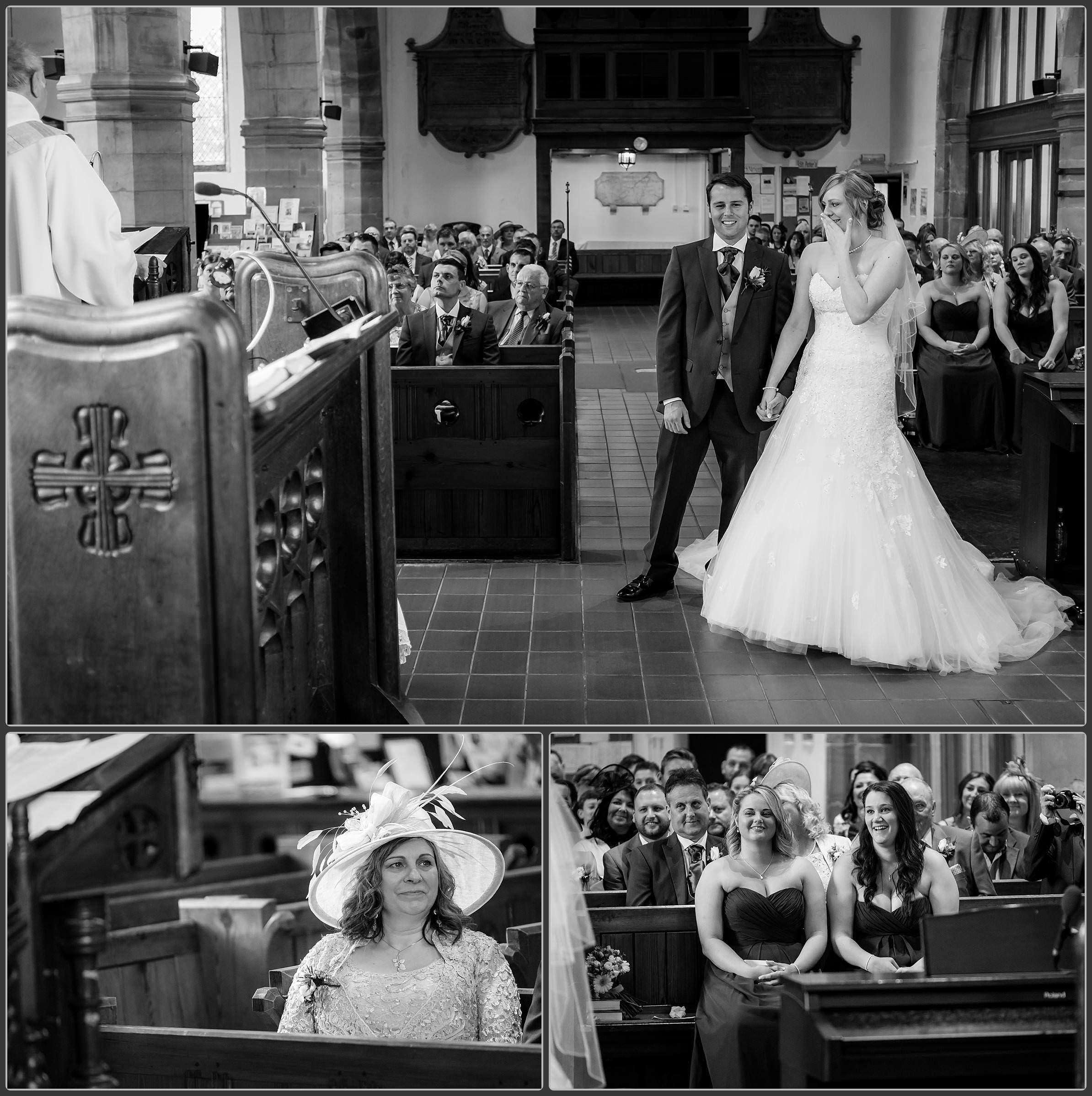 Wedding photography at Mancetter Church