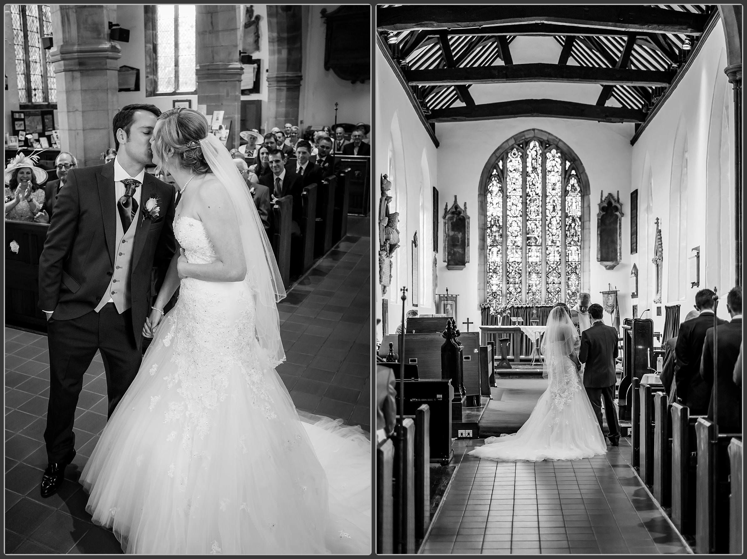 Wedding photographer at Mancetter Church