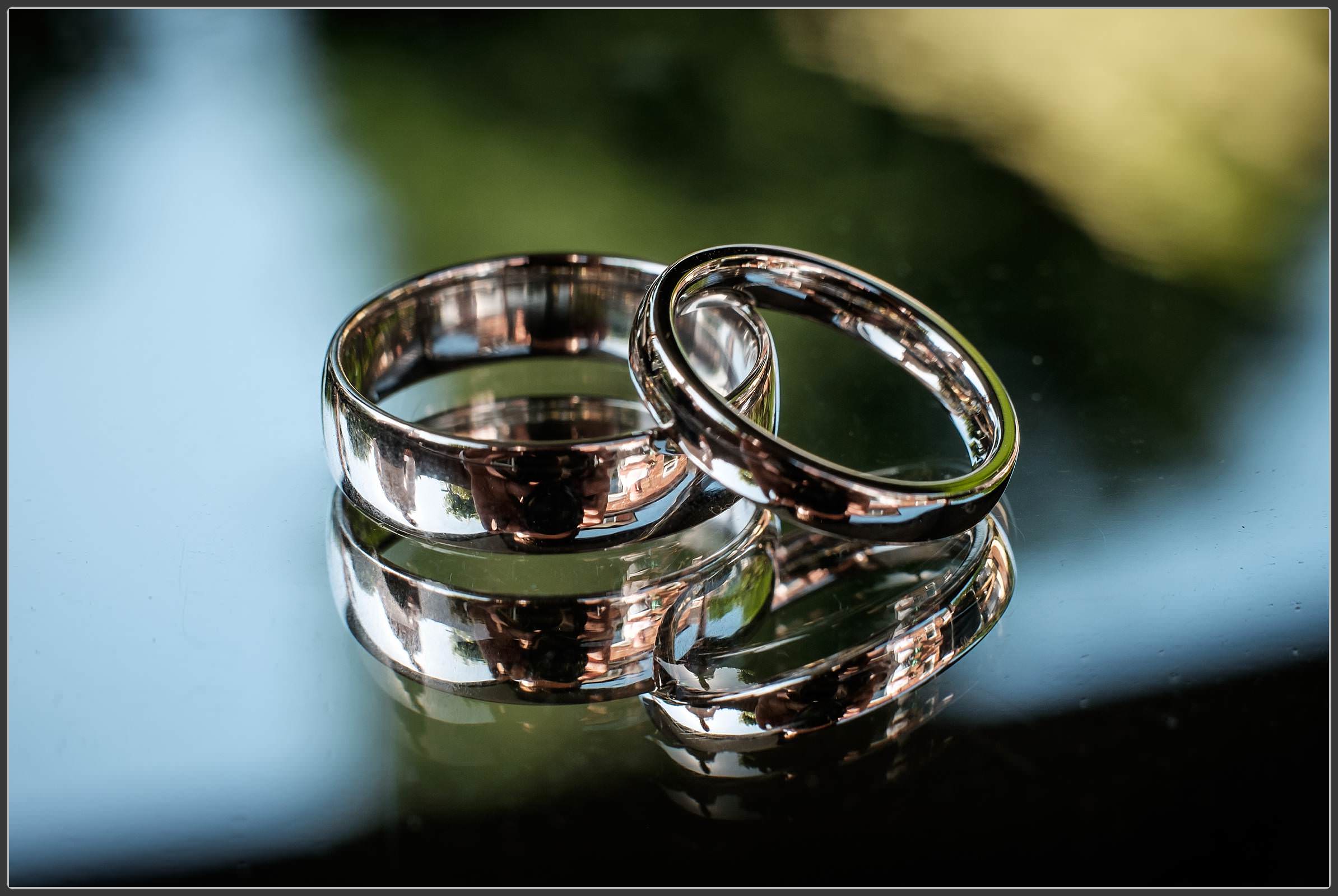 The wedding rings