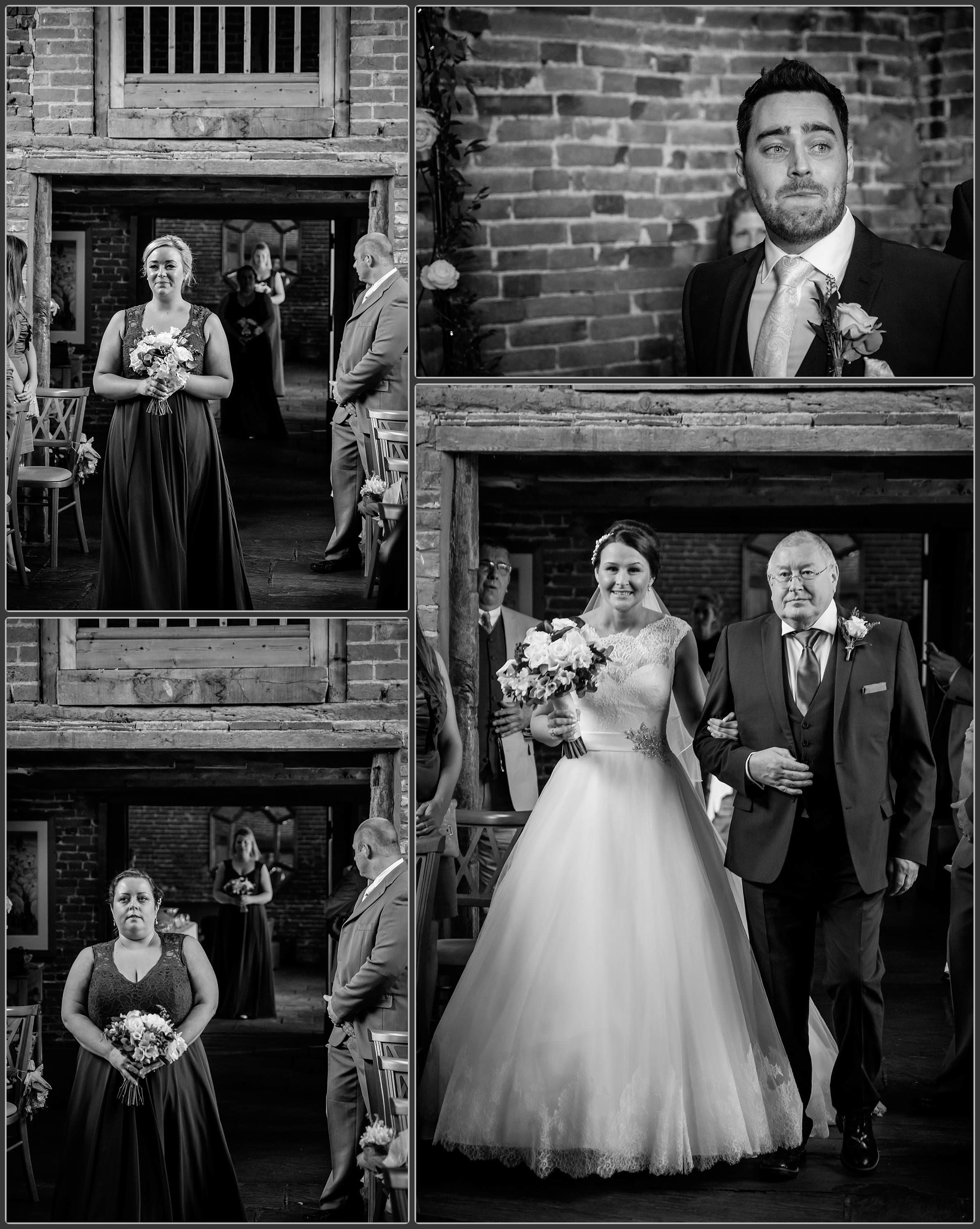 A wedding at Packington Moor