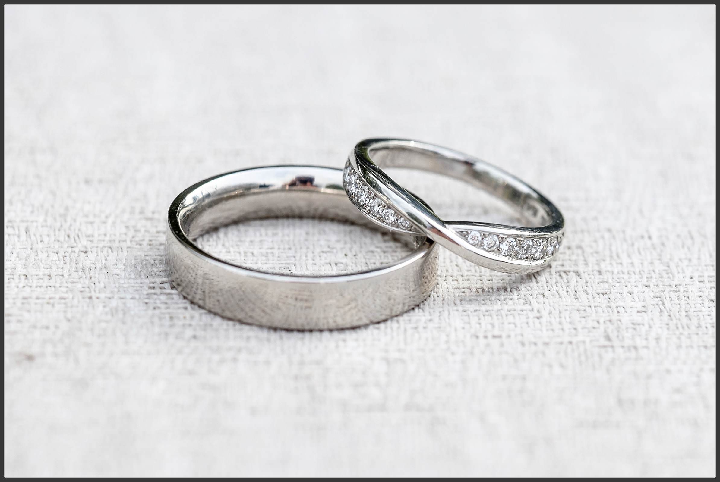 The wedding rings