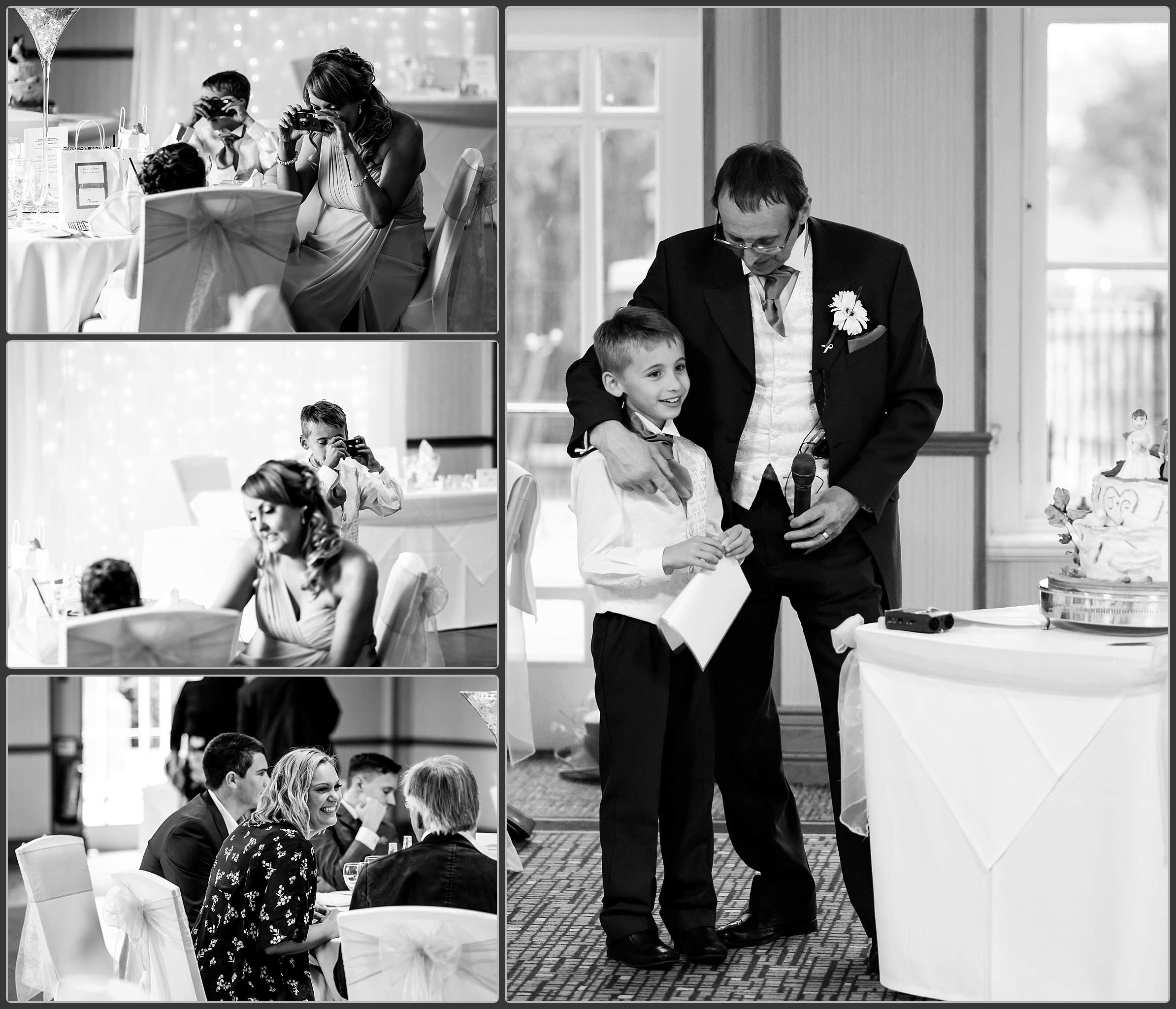 Speeches at Ardencote Manor Hotel Wedding