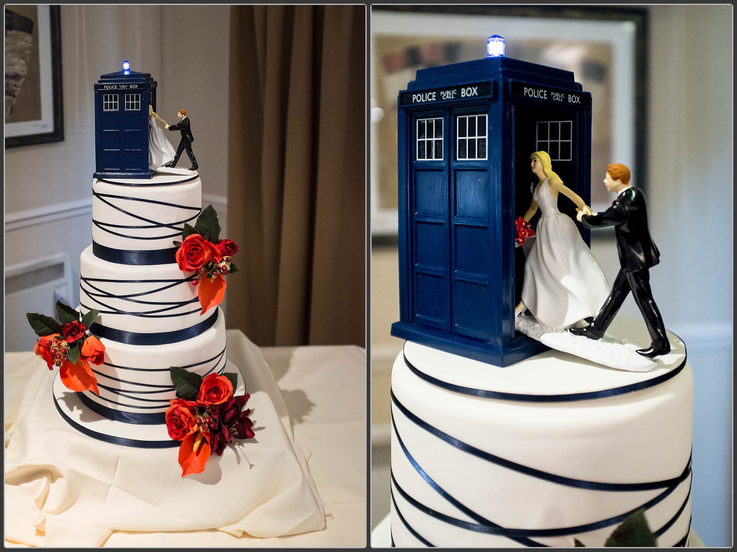 The wedding cake