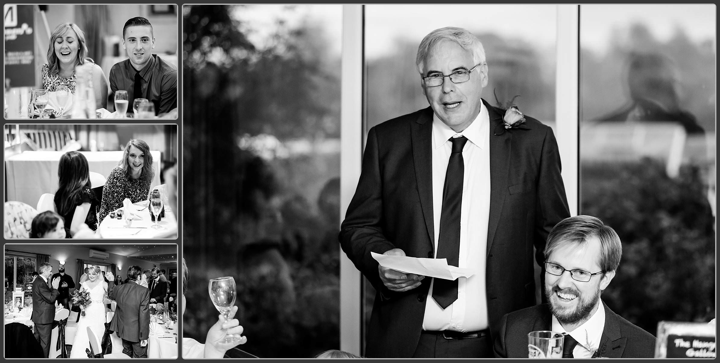 Wedding speeches at Granary Hotel