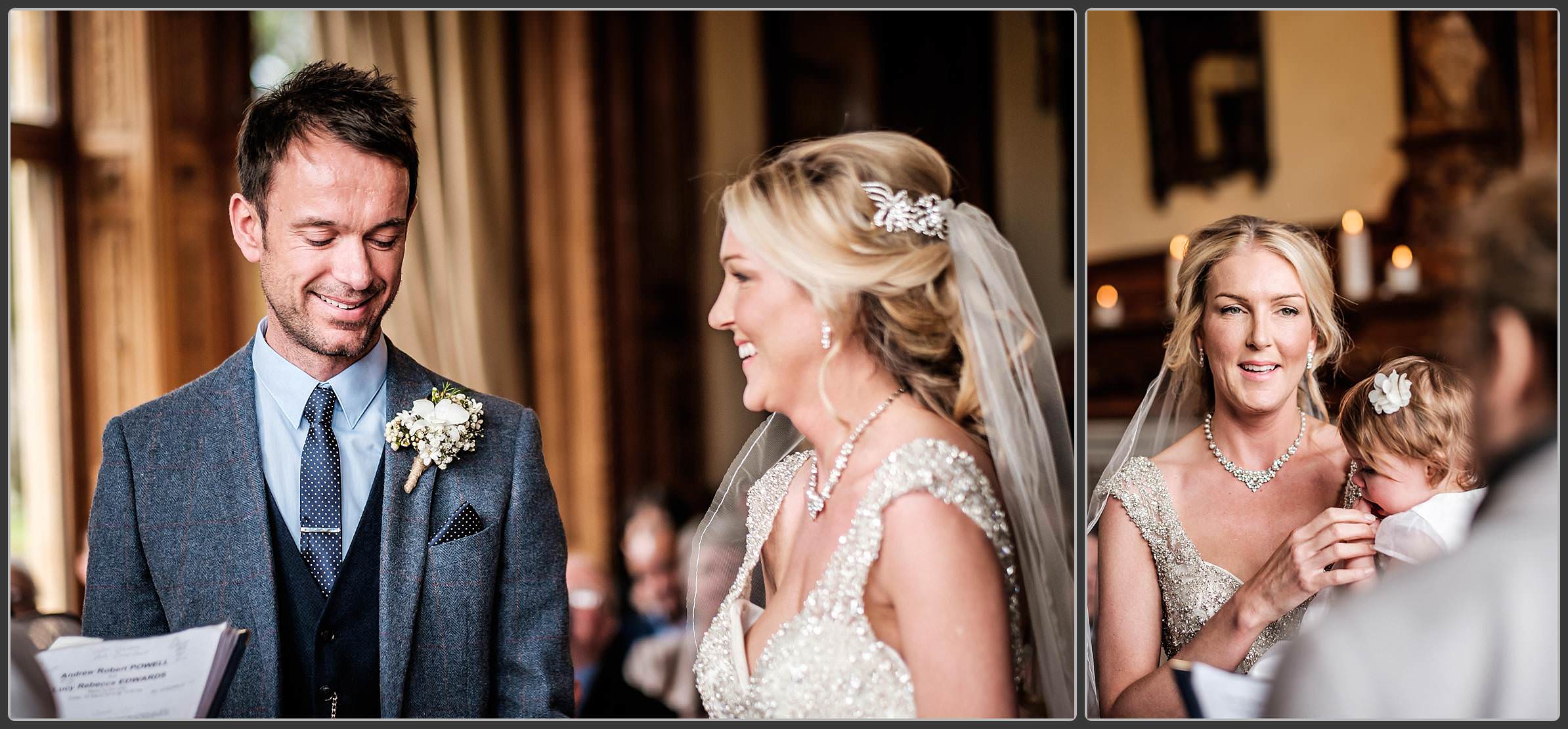 The bride and groom in the ceremony 2