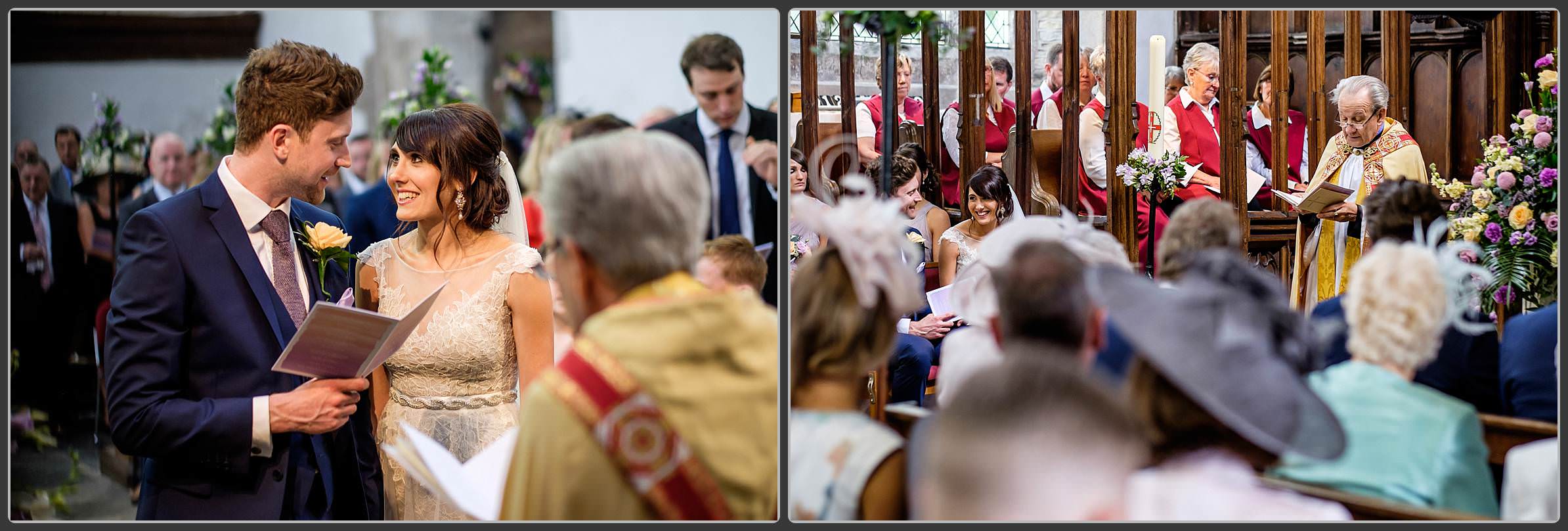 Wedding at St Peter's church