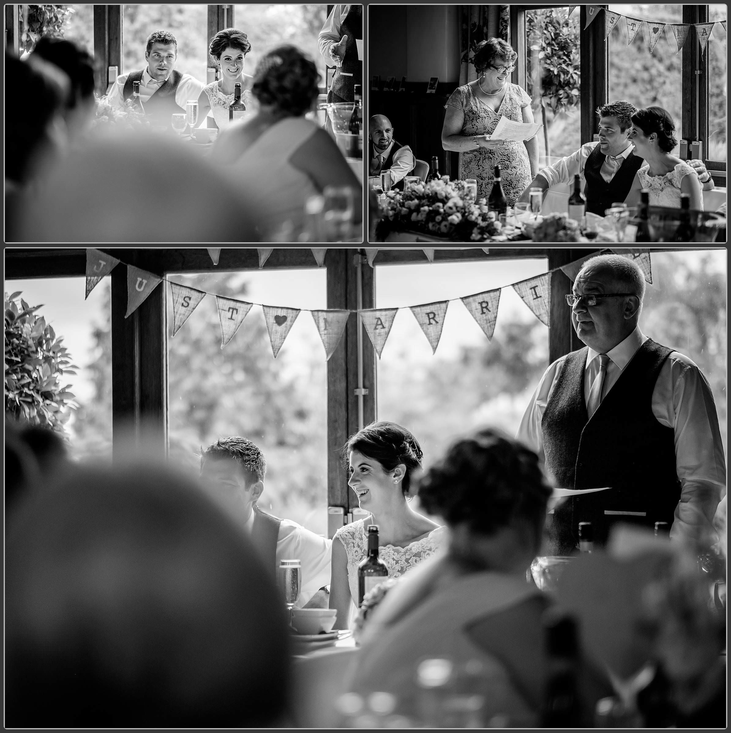 The speeches at Alveston Pastures farm