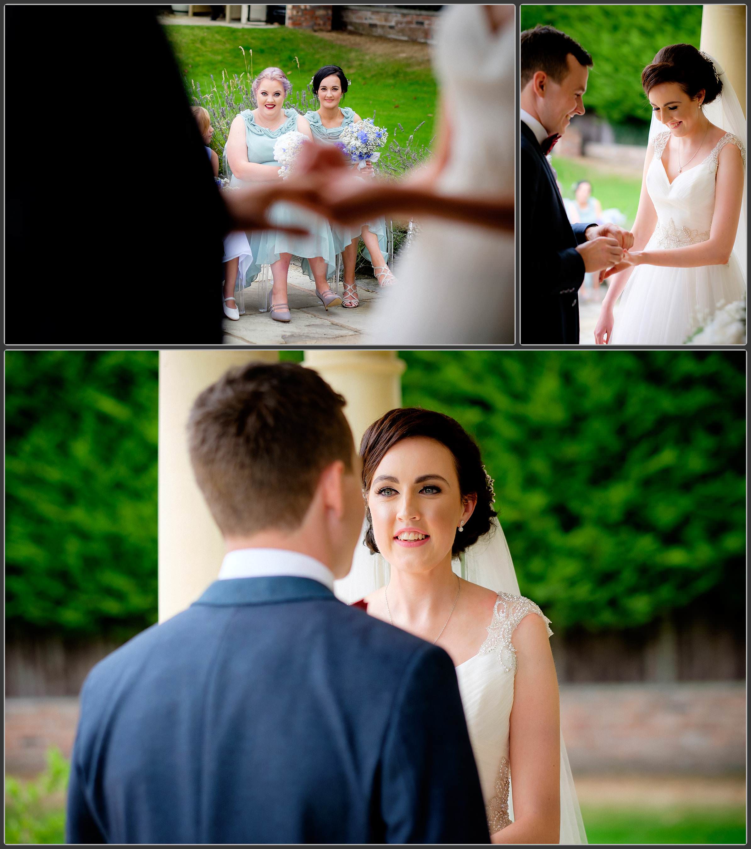 The wedding ceremony at Rowton Castle Hotel 4