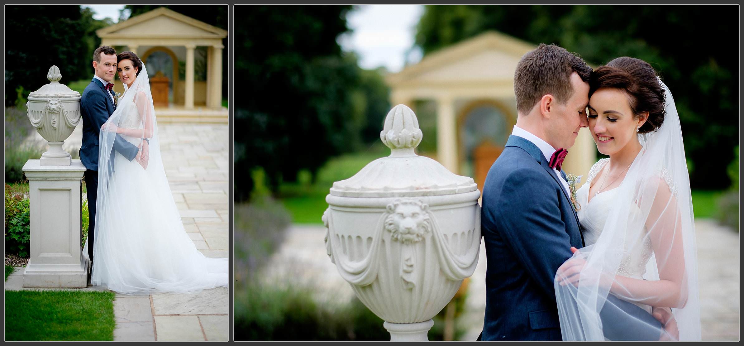 Stefan and Becky together at Rowton Castle Hotel