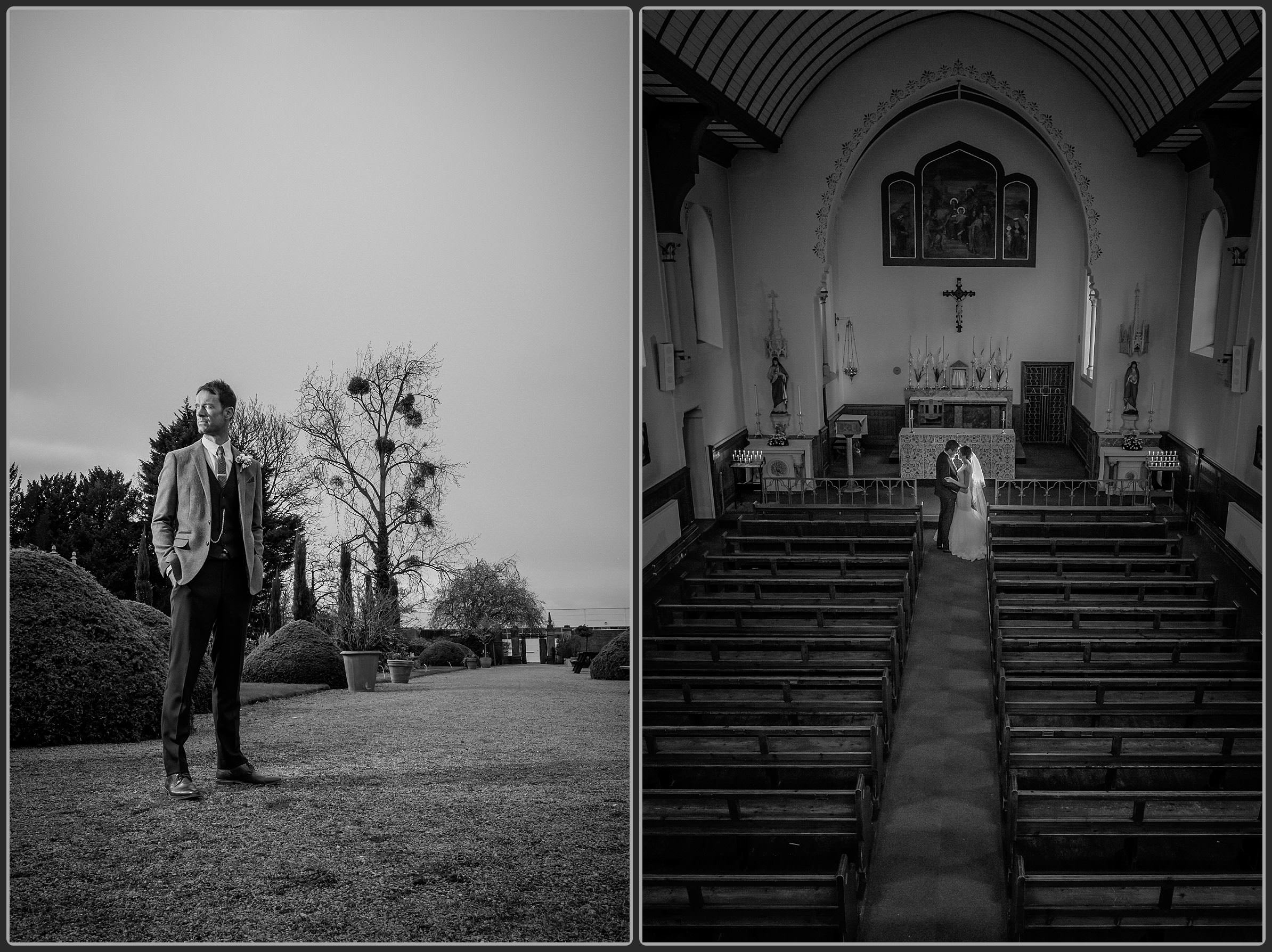 Wedding photography in the church