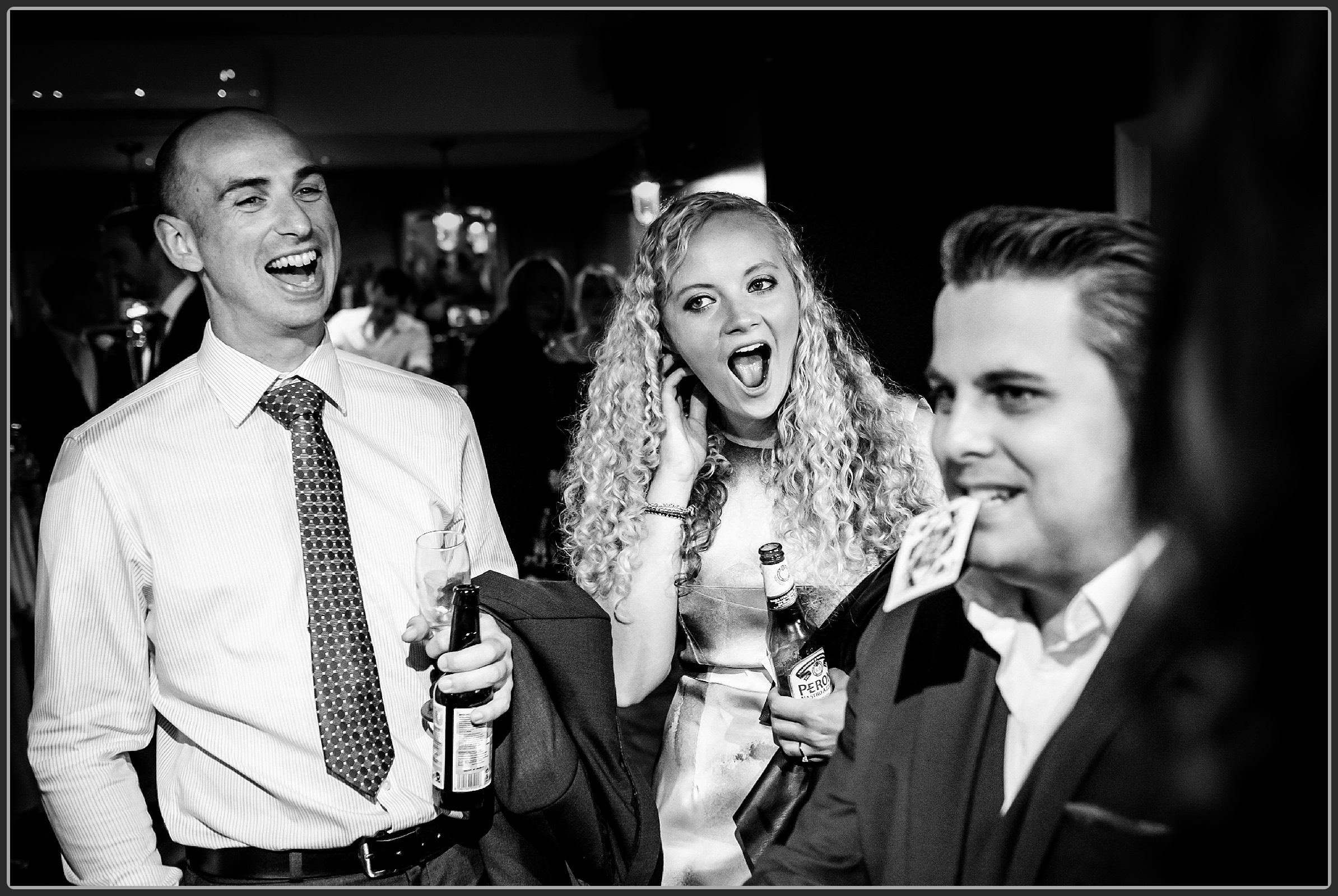 Magician at the wedding