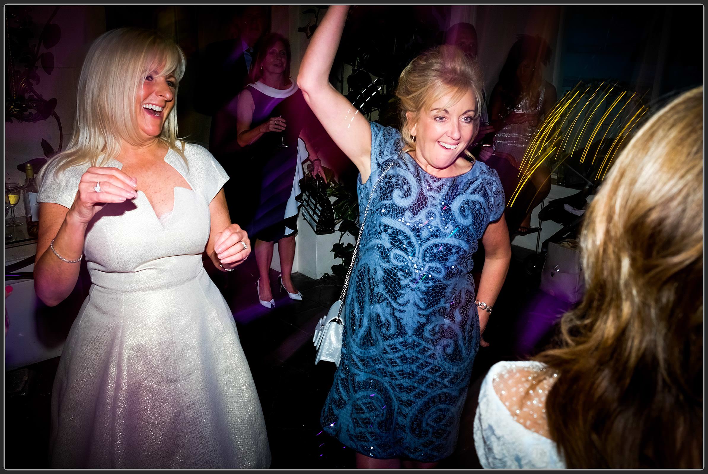 Guests having fun on the dance floor