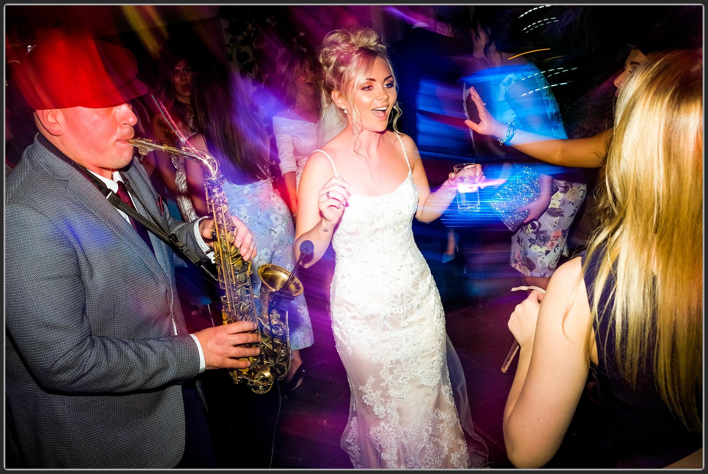 Bride on the dance floor