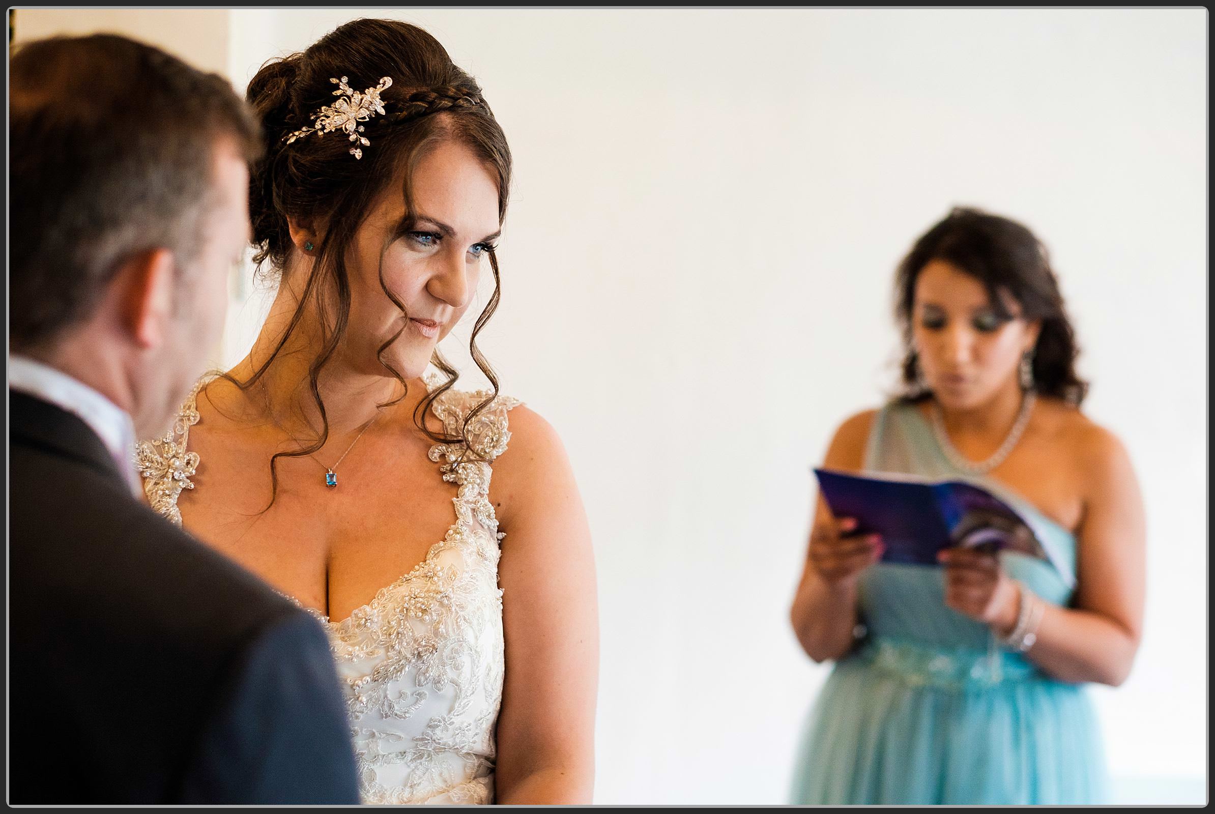 Bridesmaid giving reading 2