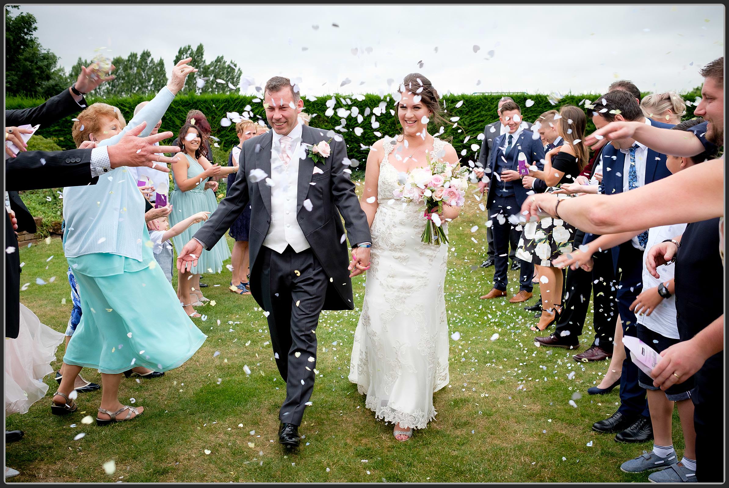 Confetti photo at the Windmill Village Hotel