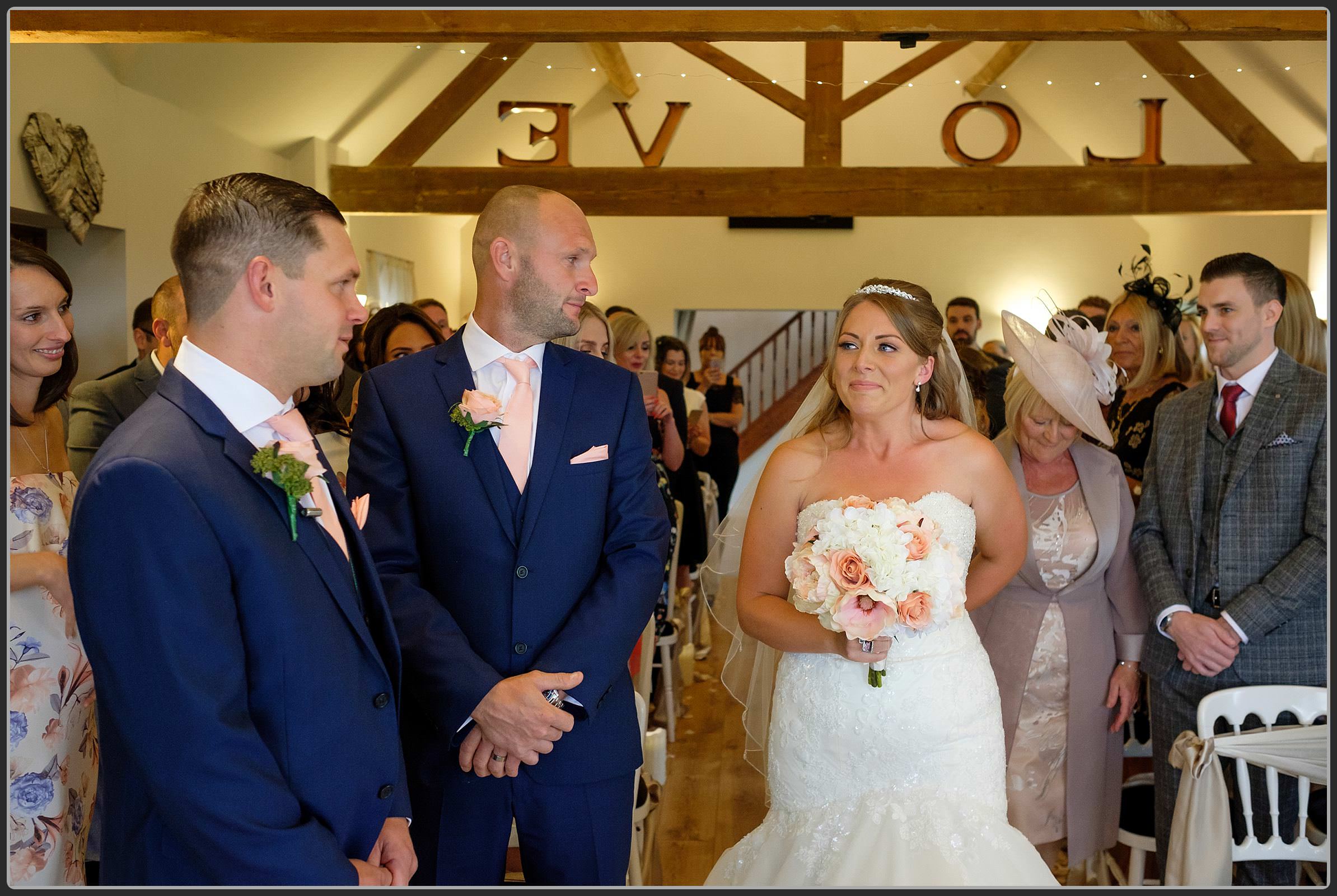 The bride and her mum