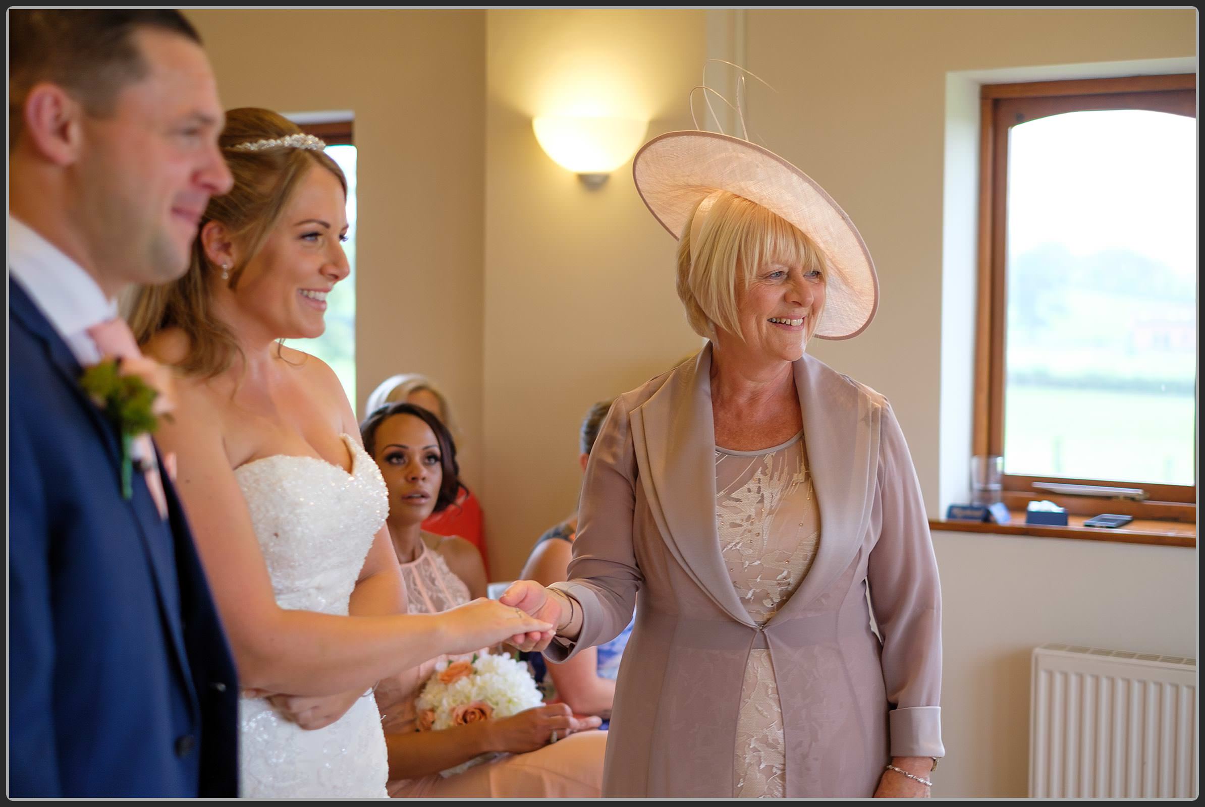 Bride and her mum