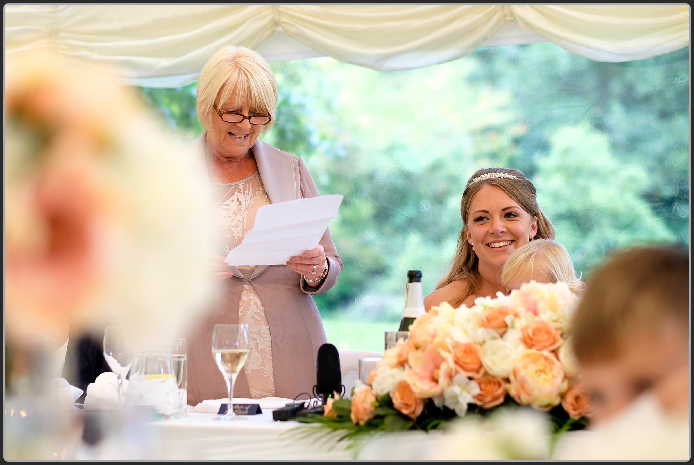 Wedding speeches