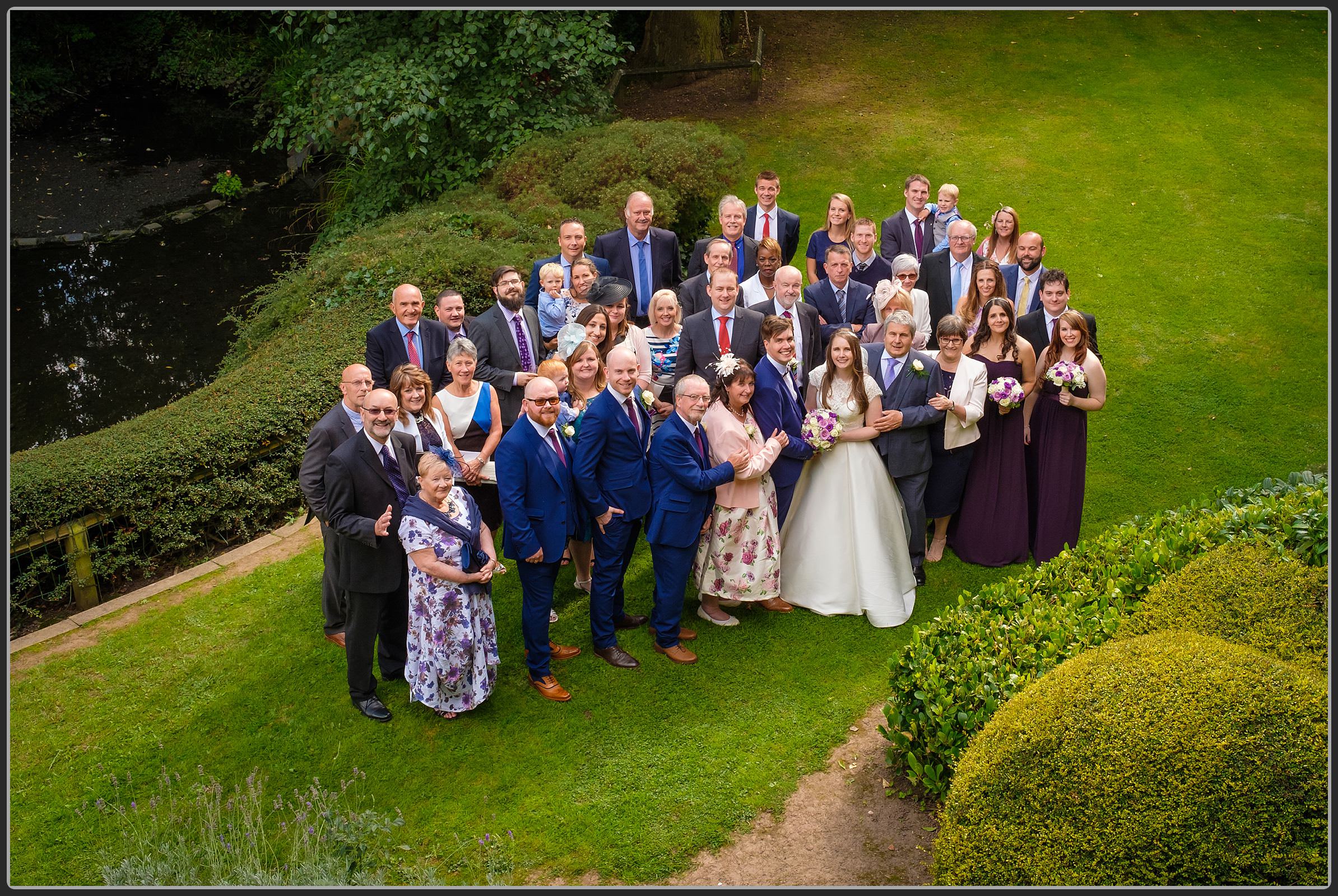 The wedding group