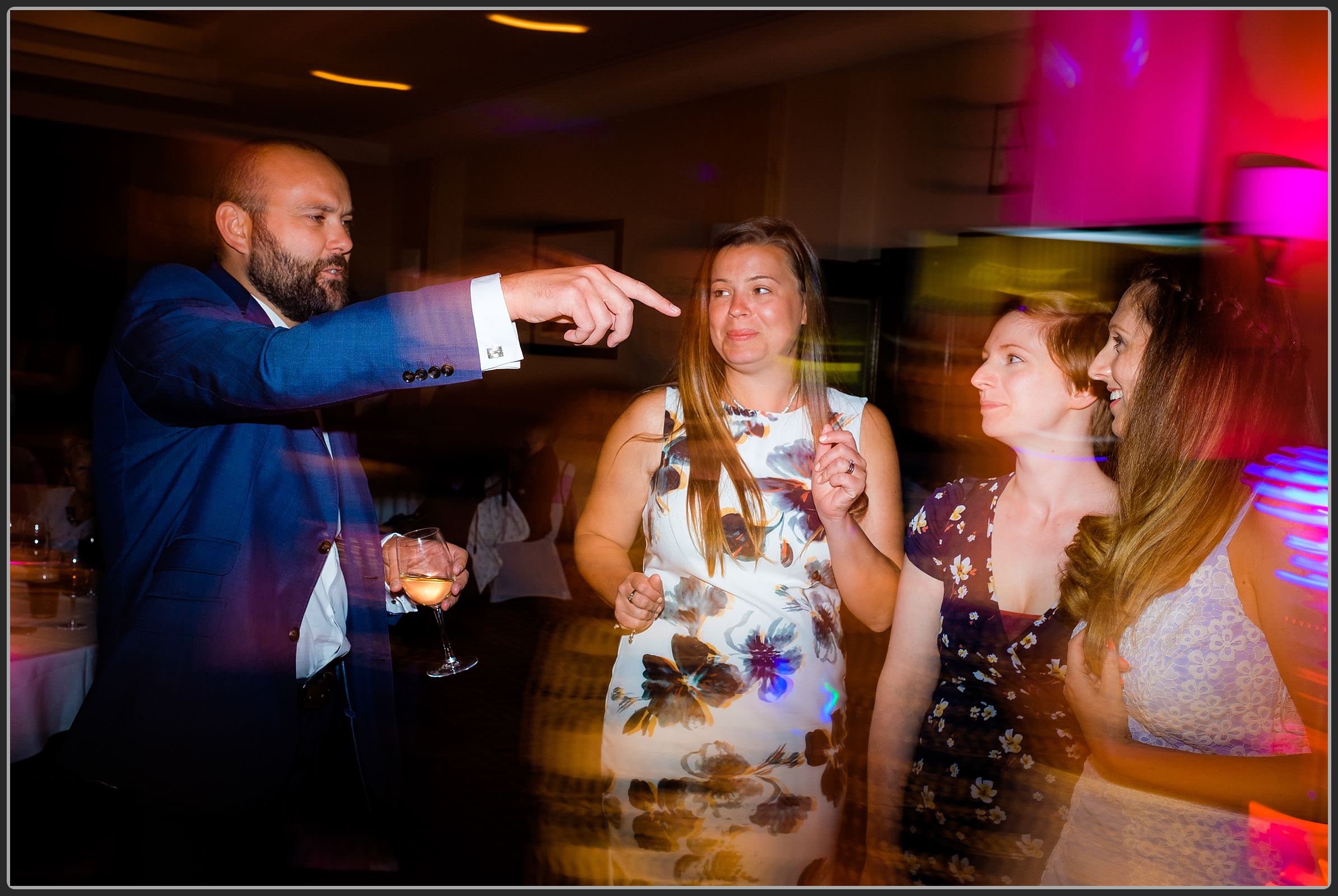 Wedding guests dancing 4