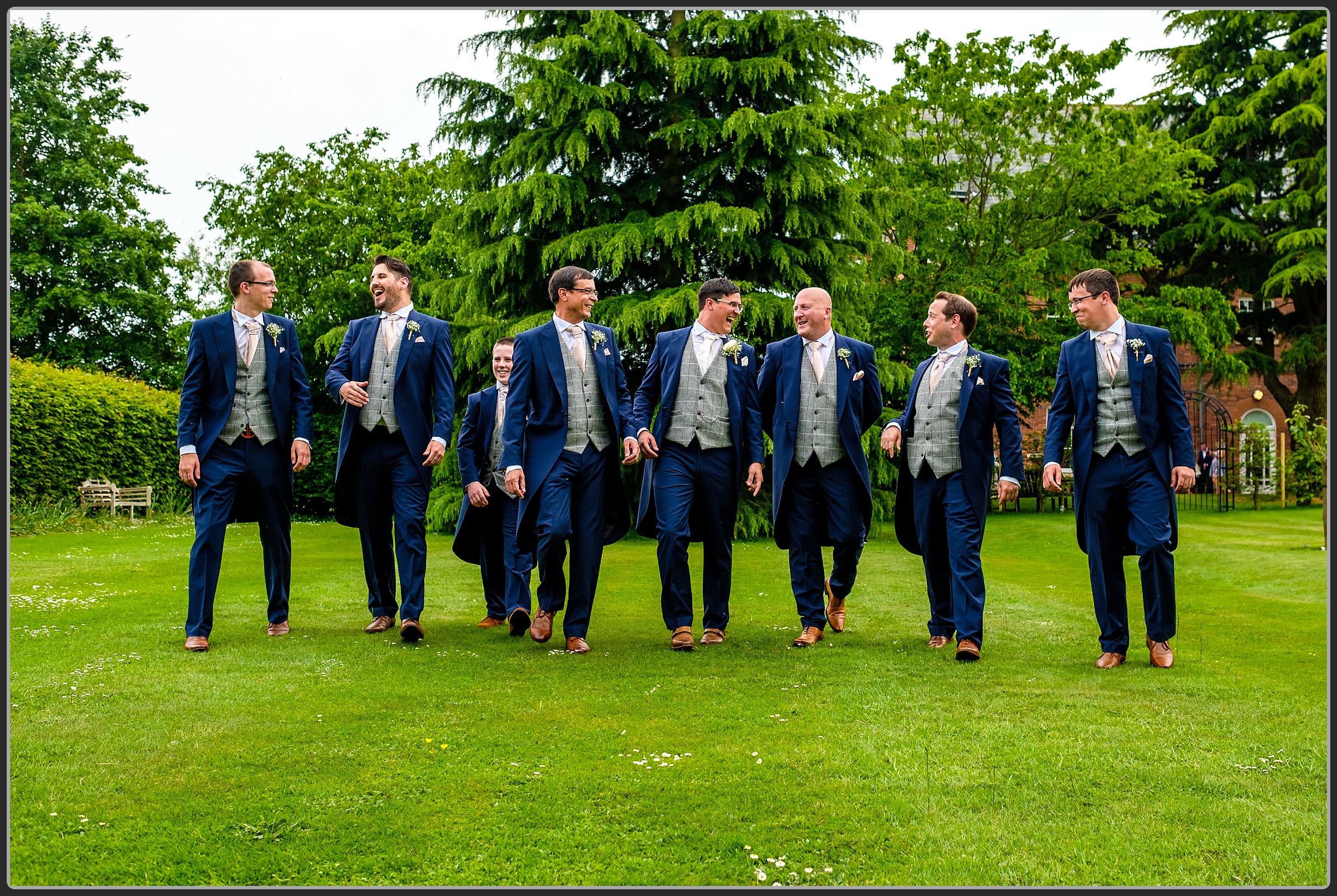 Groom and groomsmen