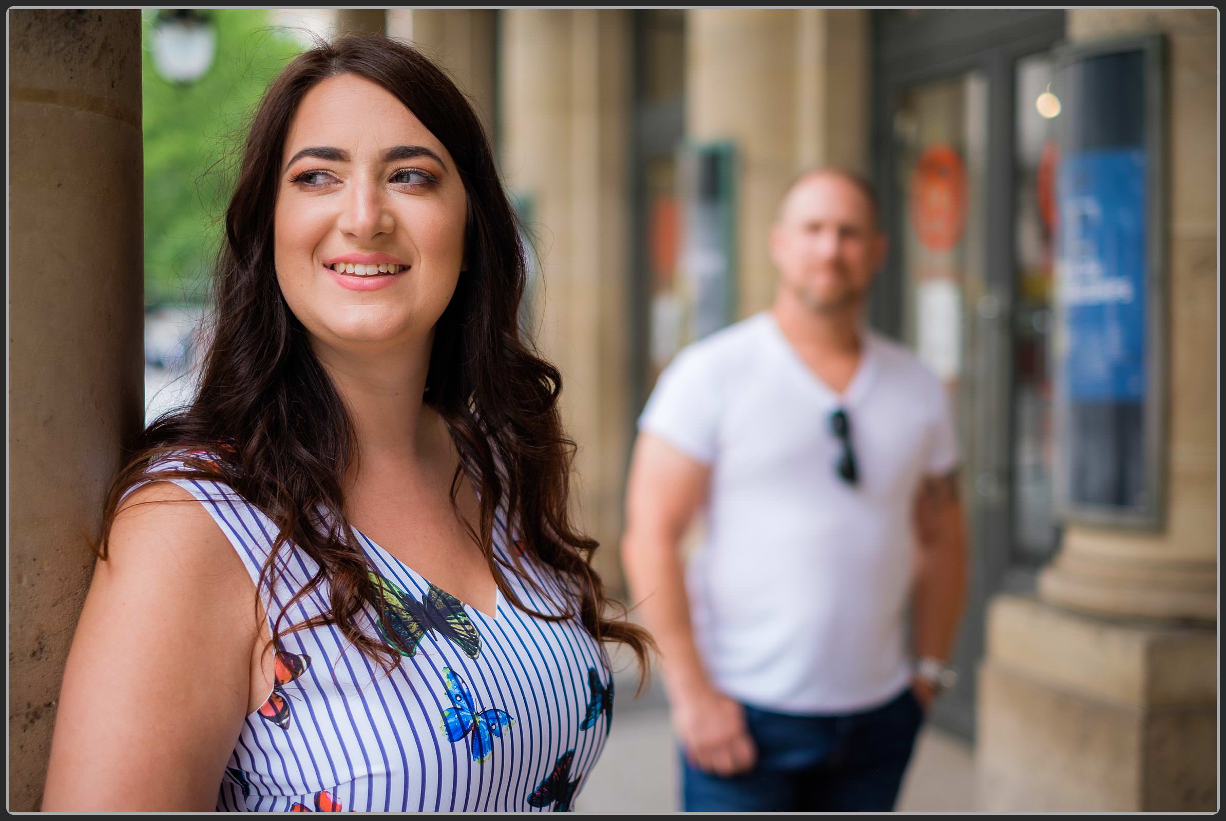 Paris engagement photo shoot