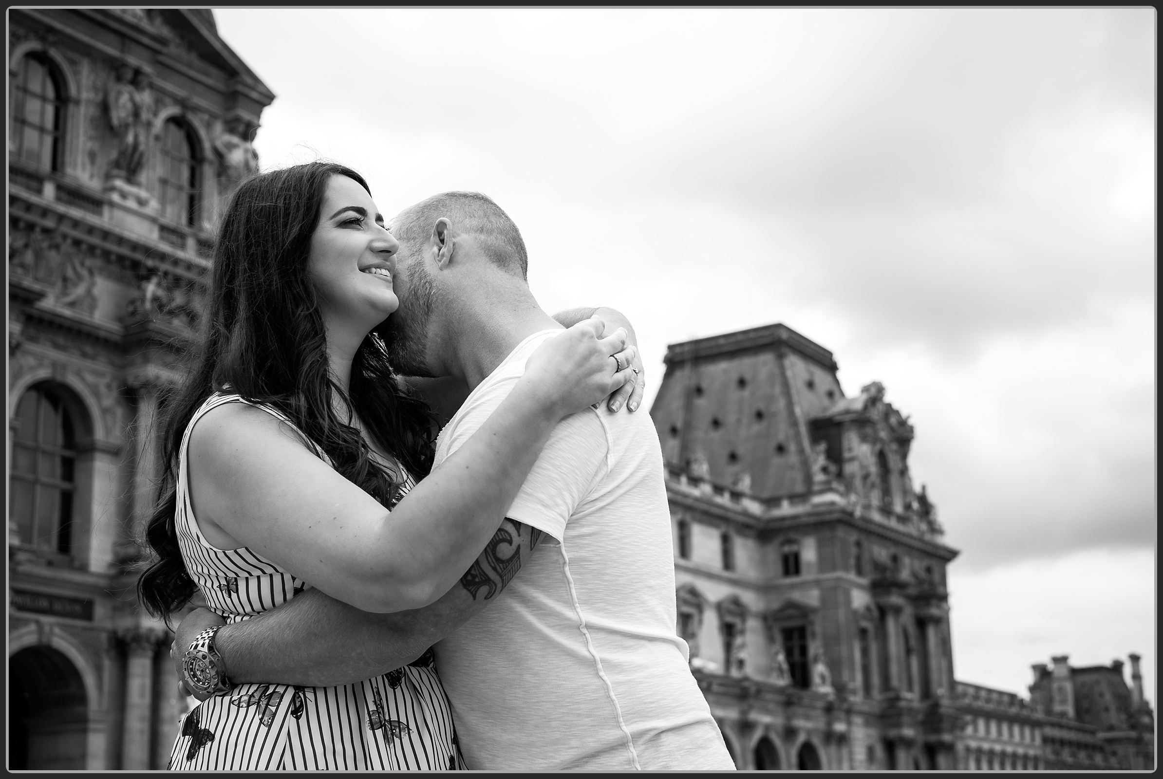 Engagement photography in Paris