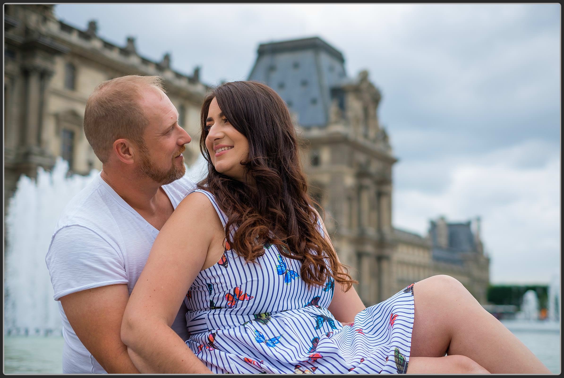 Engagement photography in Paris