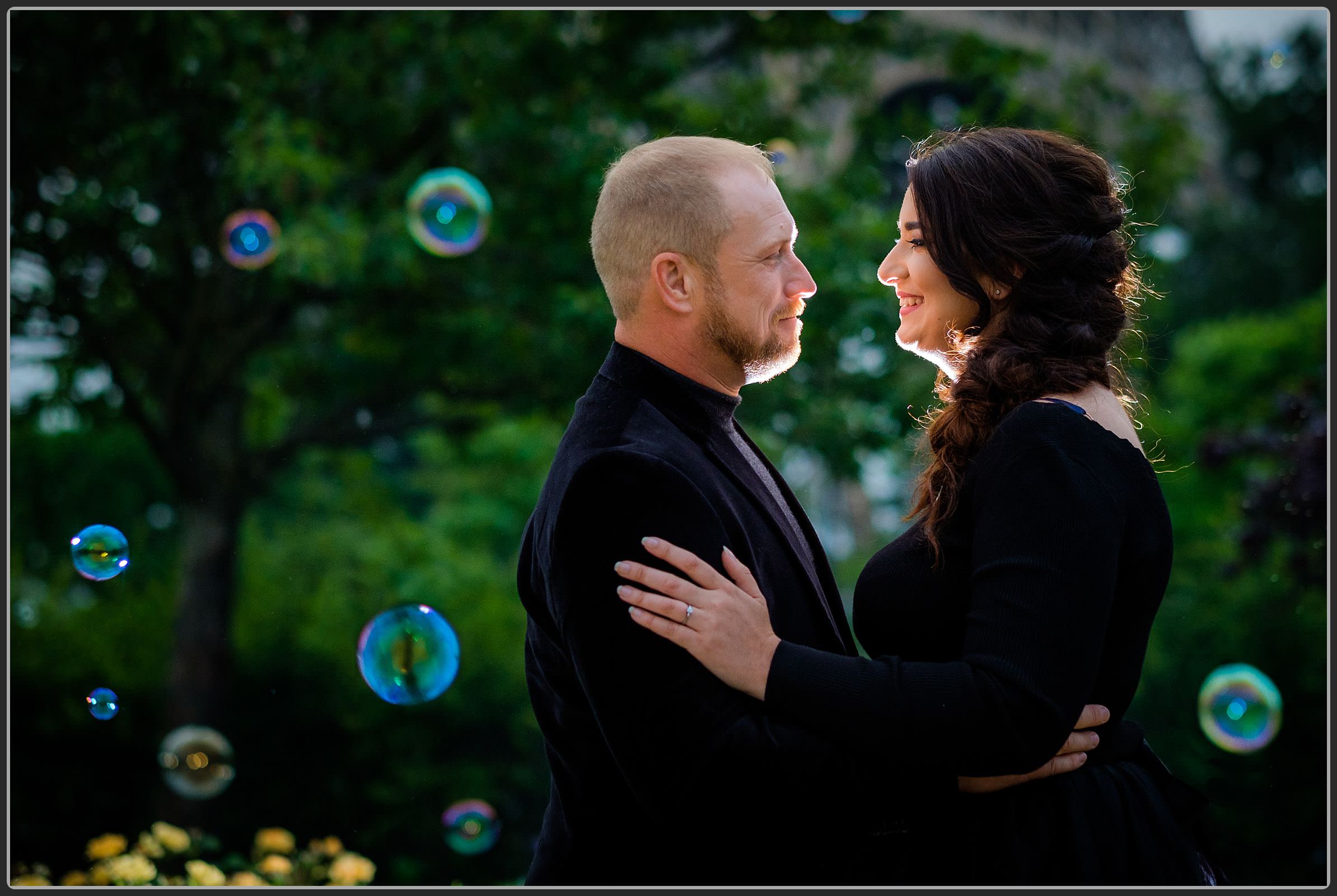 Engagement photo shoot in Paris