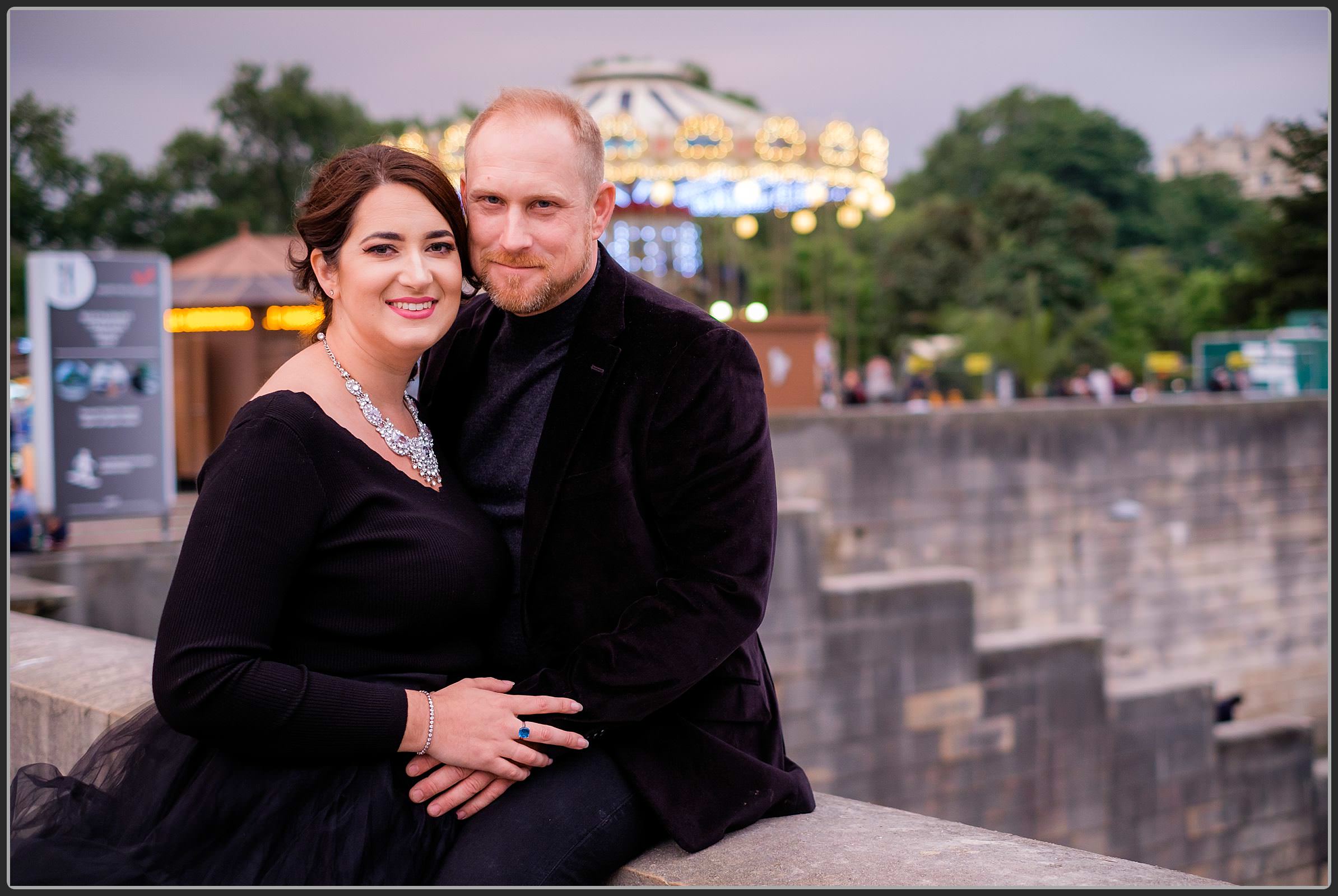 Engagement photo shoot in Paris