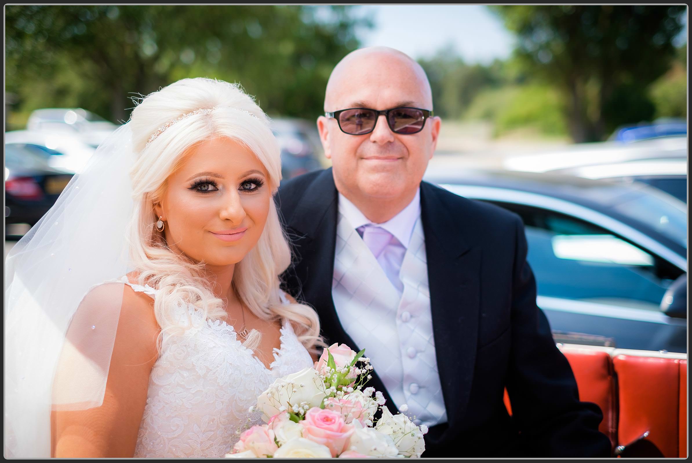 Bride and her father