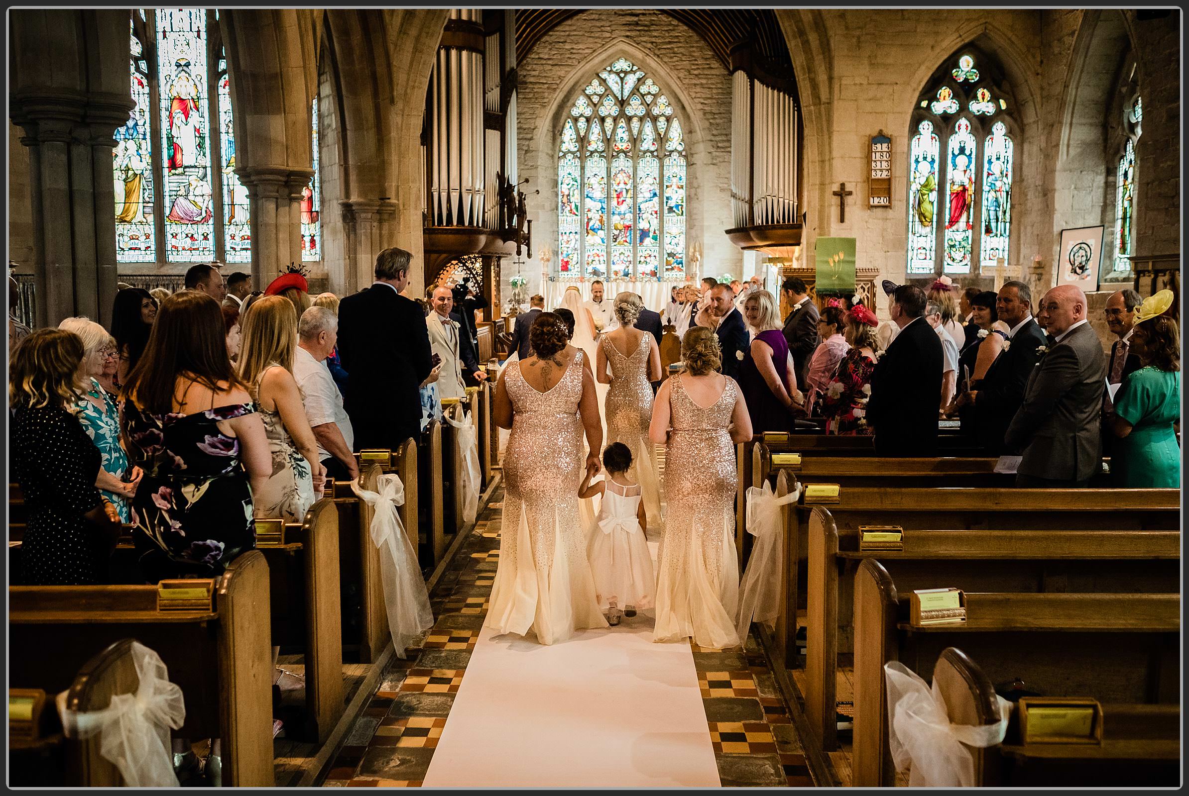 Tanworth-in-Arden church wedding