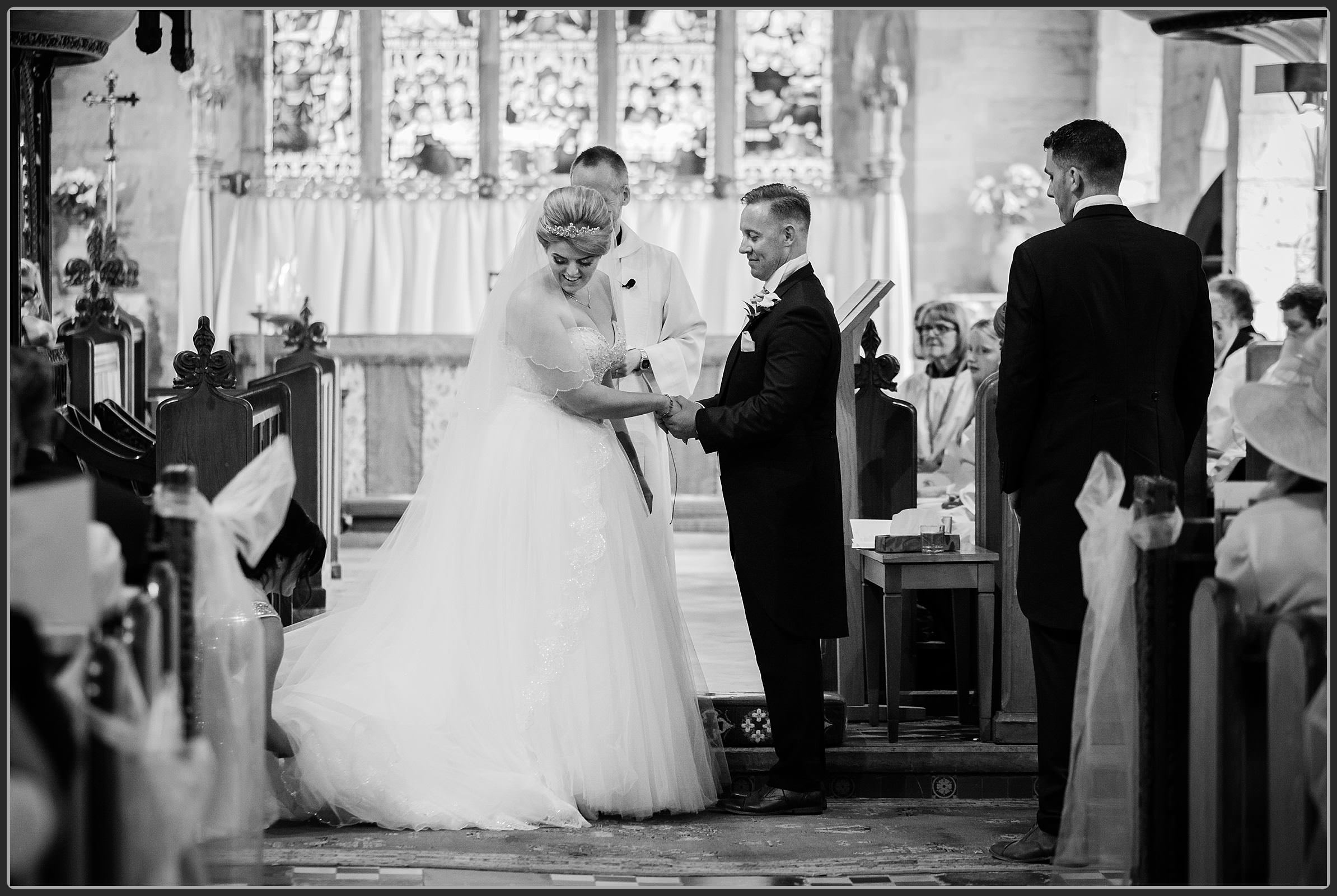 St Mary Magdalene church in Tanworth-in-Arden wedding