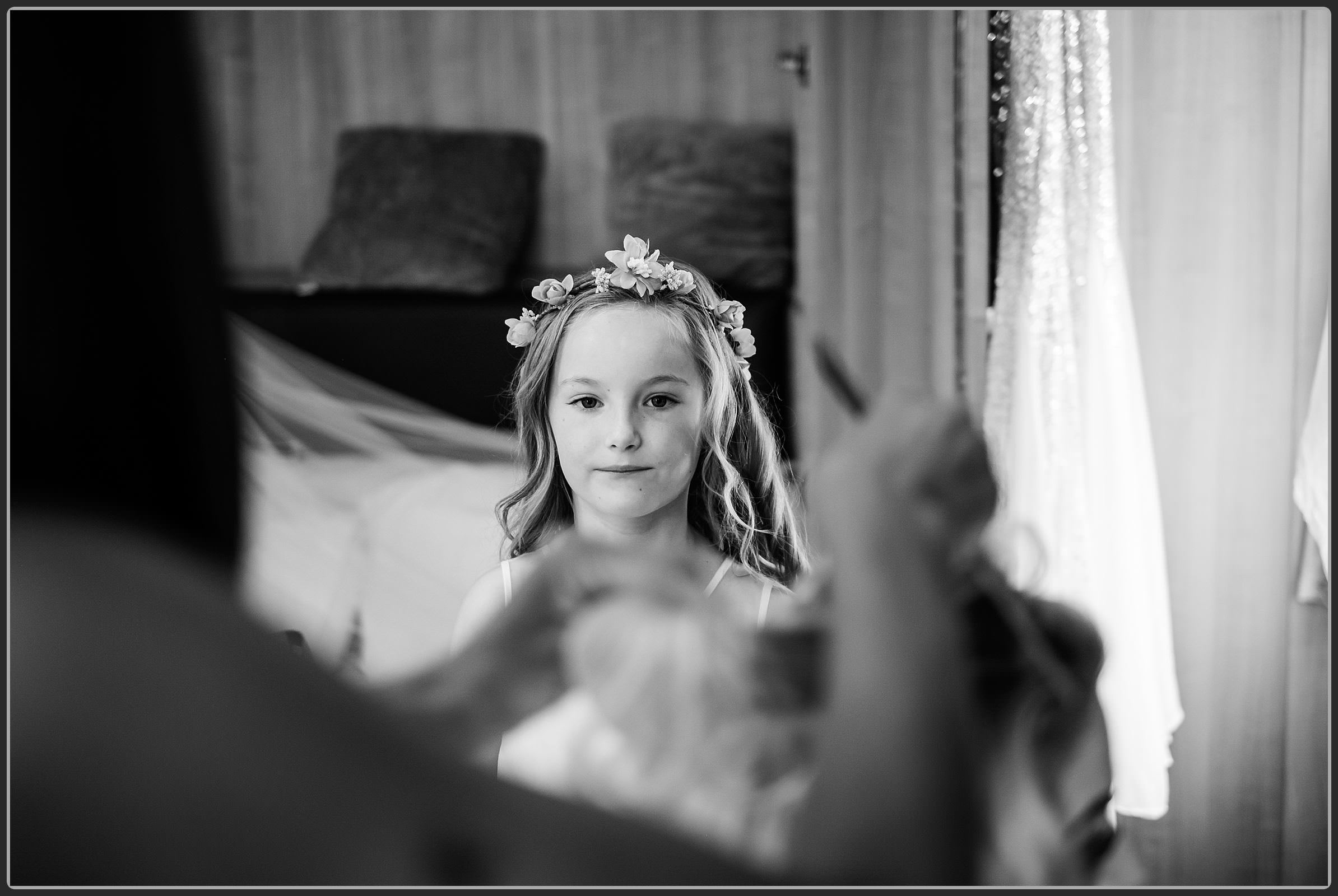 Bride and bridesmaids getting ready at the Limes Country Lodge Hotel