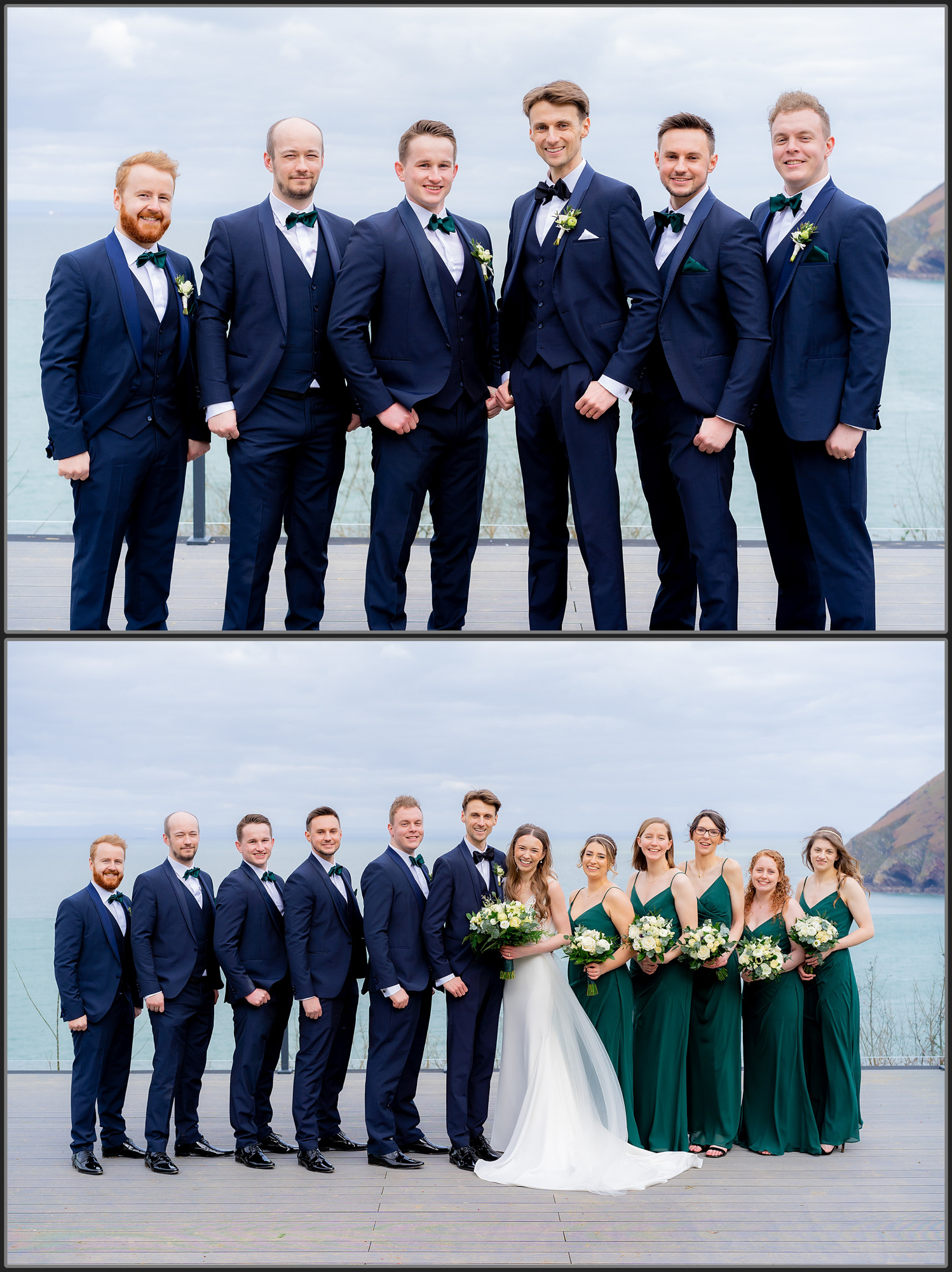 Groom and groomsmen