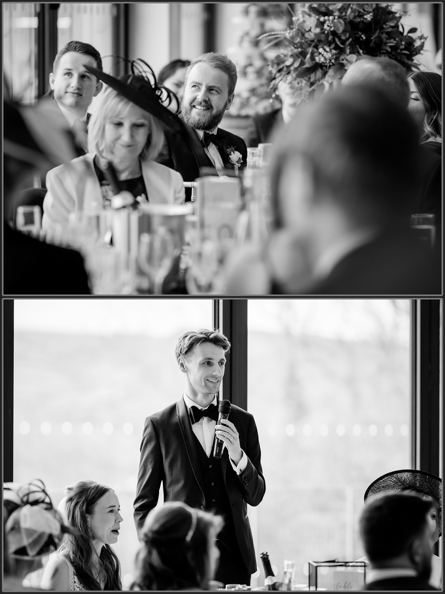 The wedding speeches