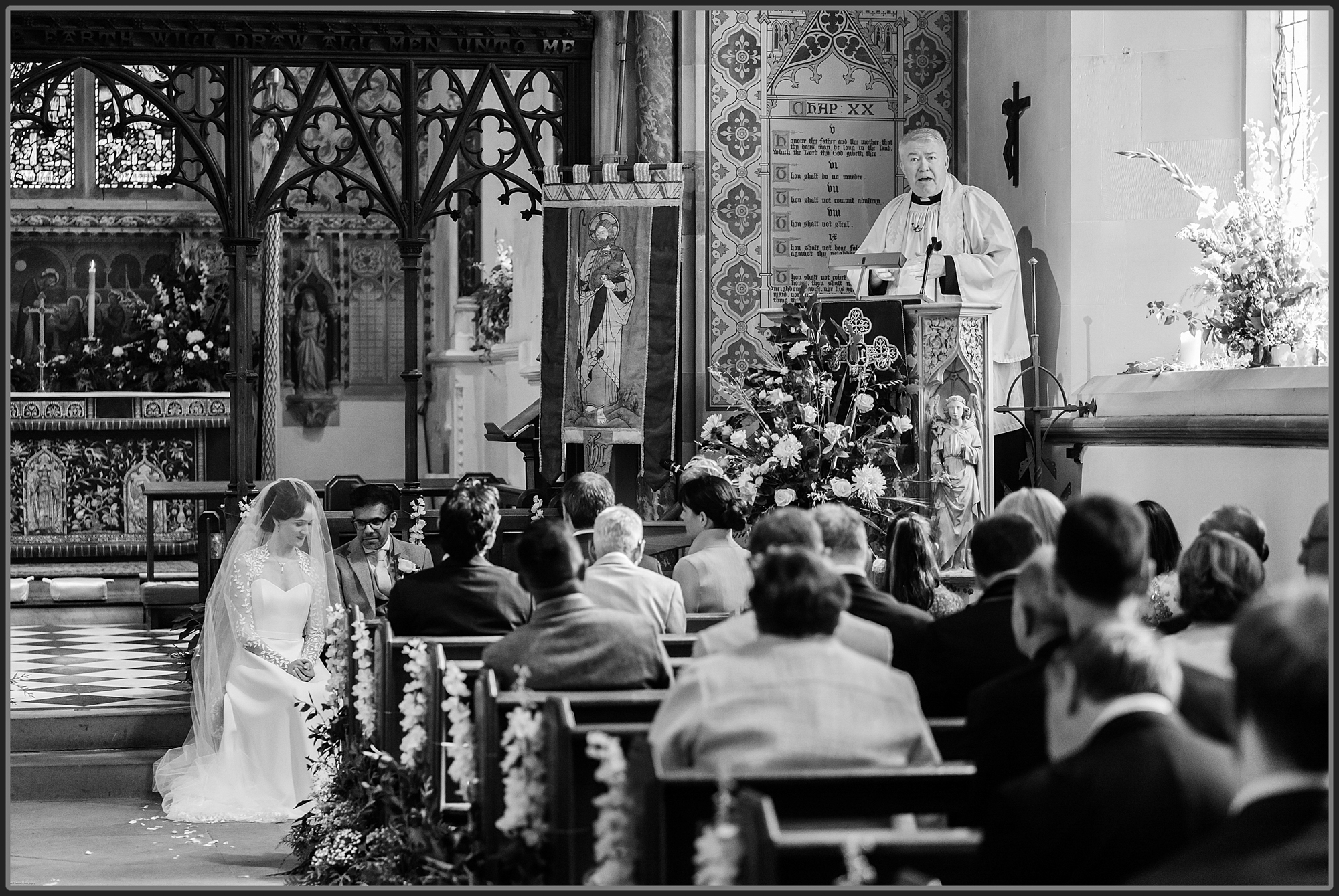 The wedding ceremony