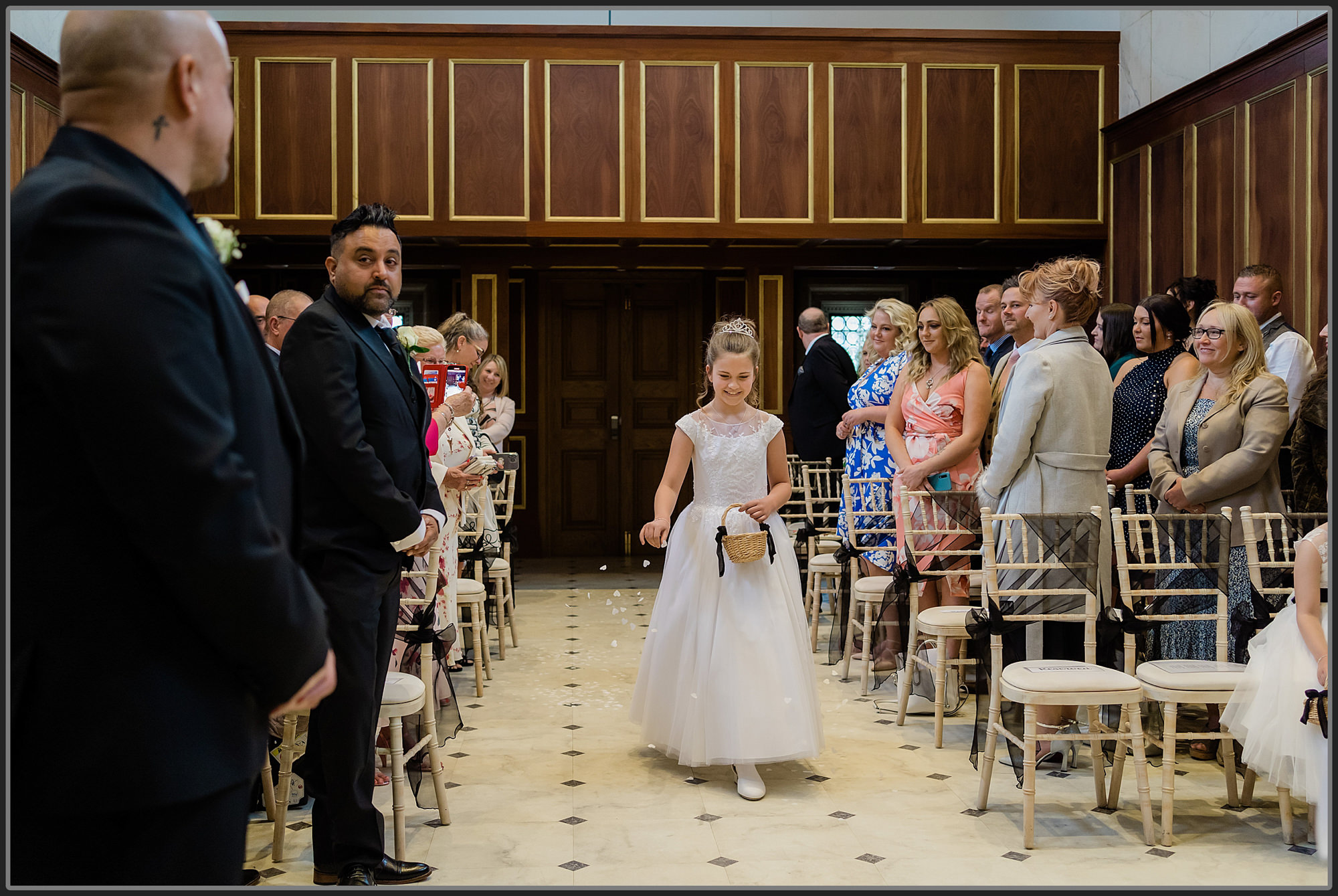 Bridesmaids entrance