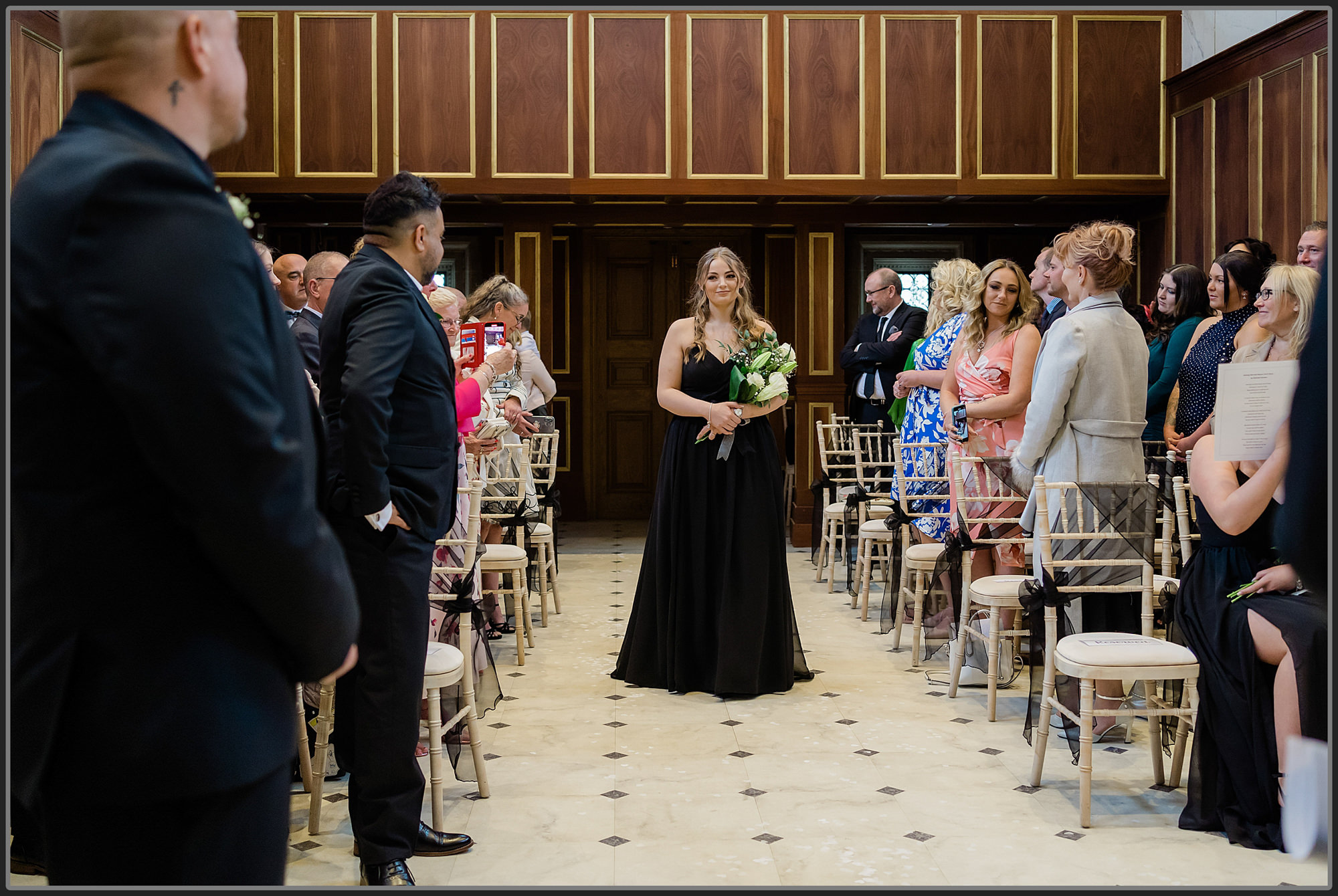 Bridesmaids entrance